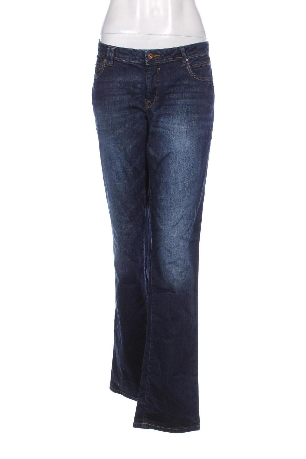 Damskie jeansy Edc By Esprit, Rozmiar L, Kolor Niebieski, Cena 54,99 zł