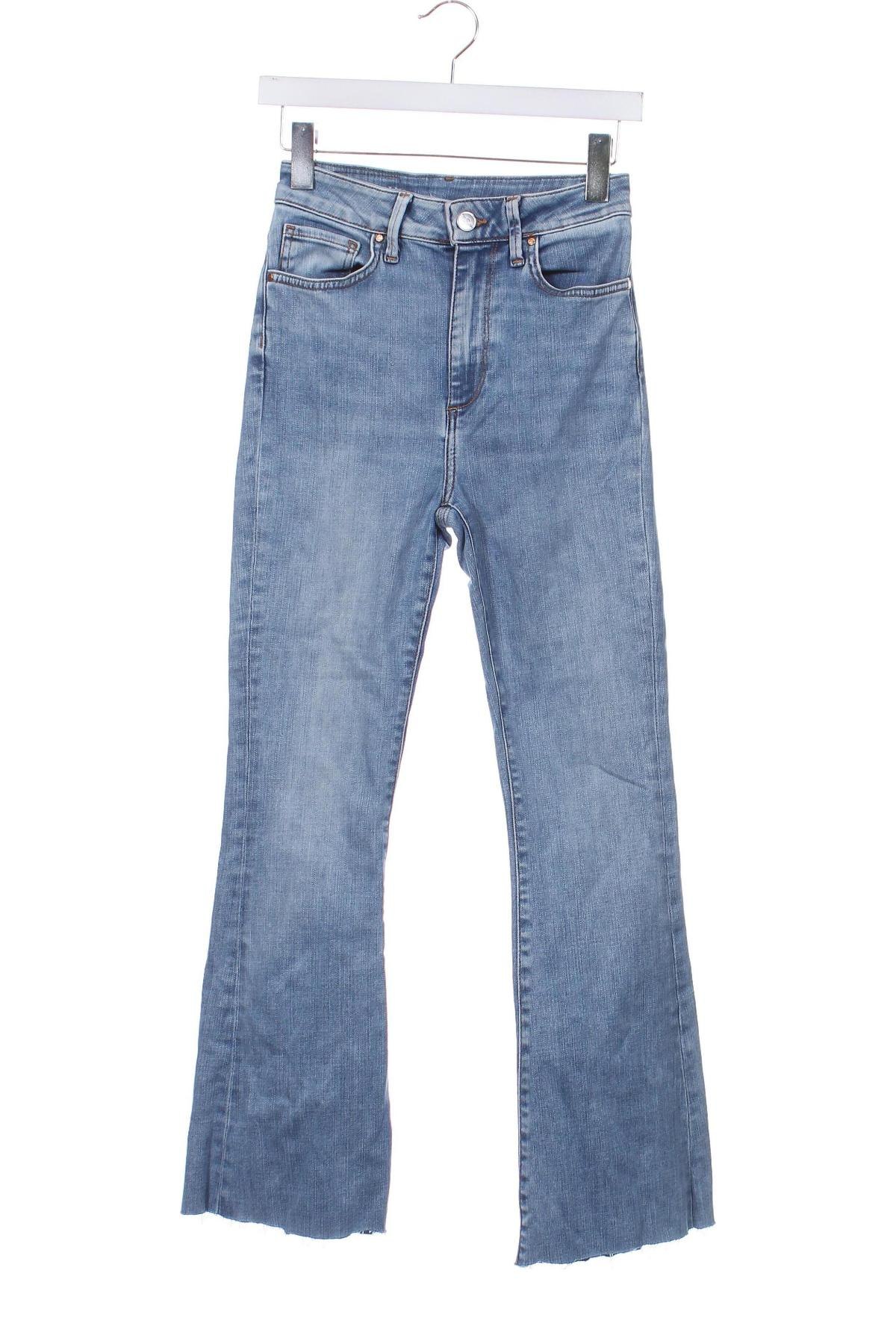 Dámske džínsy  Never Denim, Veľkosť XS, Farba Modrá, Cena  13,95 €