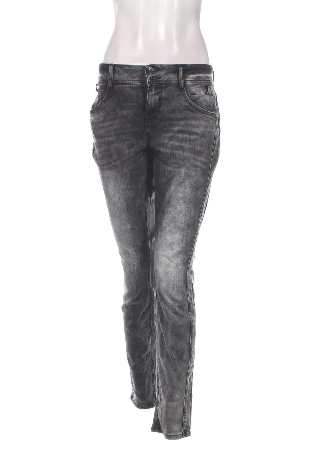 Damskie jeansy Street One, Rozmiar XL, Kolor Szary, Cena 72,99 zł