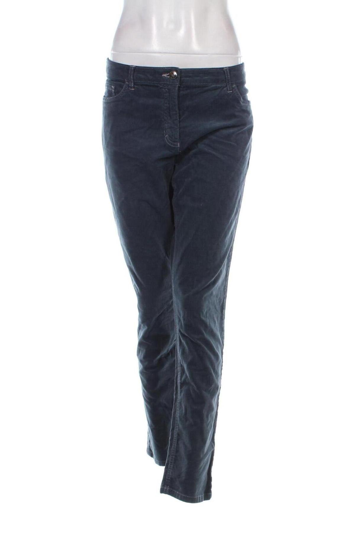 Damen Cordhose Canda, Größe L, Farbe Blau, Preis 20,99 €