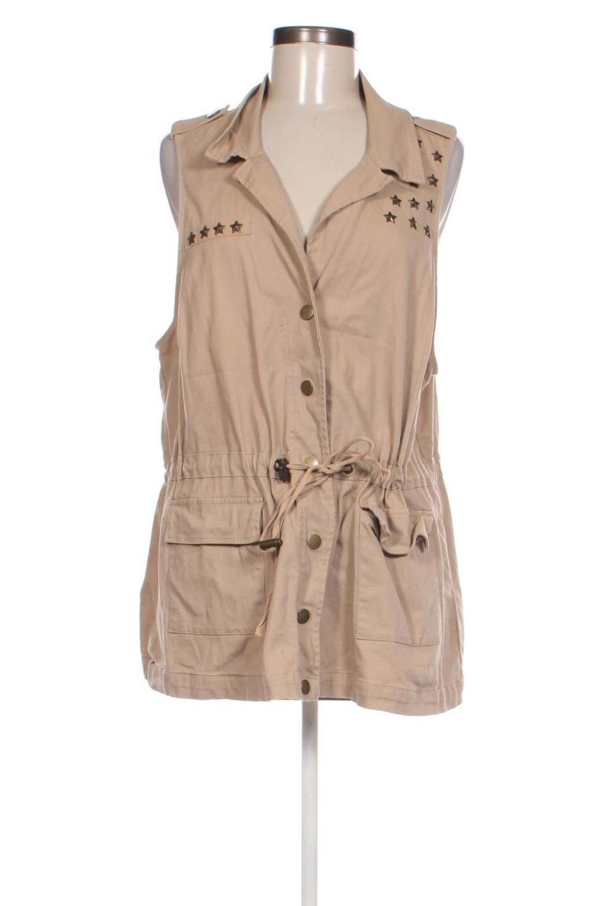 Damenweste Forever 21, Größe XL, Farbe Beige, Preis € 13,81