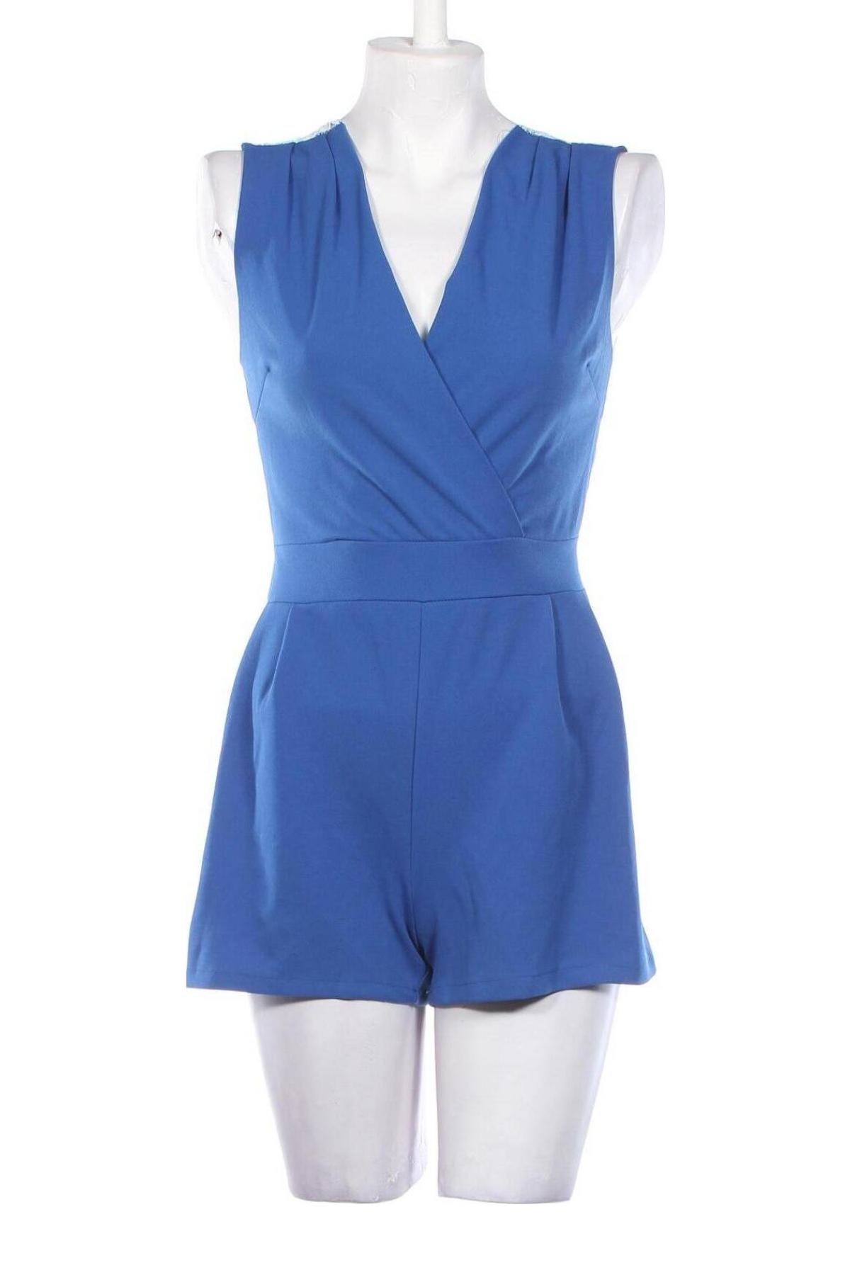 Women's short jumpsuit, Mărime S, Culoare Albastru, Preț 101,56 Lei