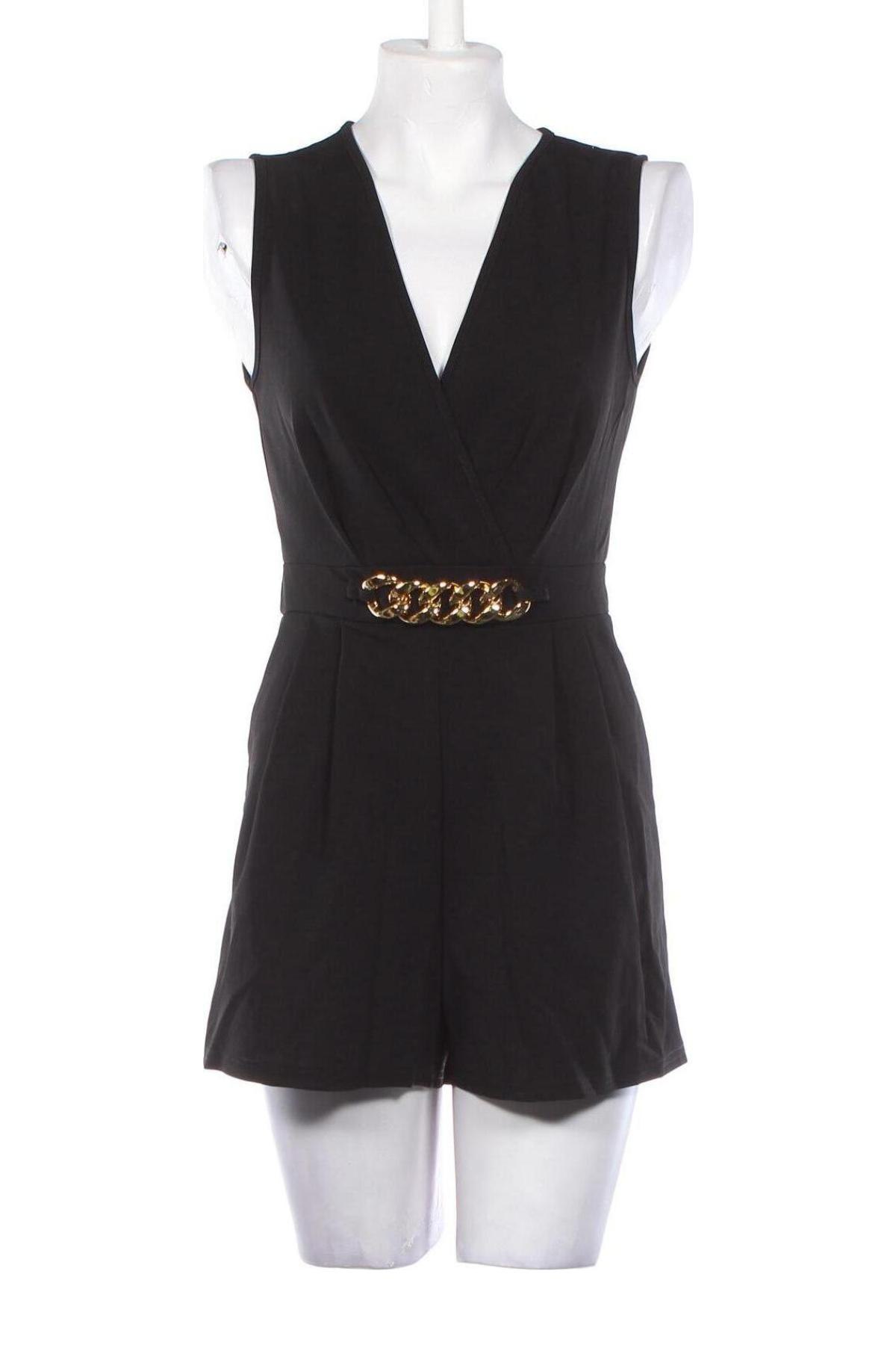 Women's short jumpsuit, Mărime S, Culoare Negru, Preț 91,84 Lei