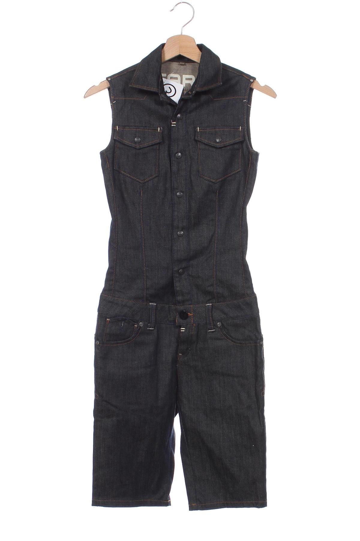 Women's short jumpsuit G-Star Raw, Mărime XS, Culoare Albastru, Preț 245,24 Lei