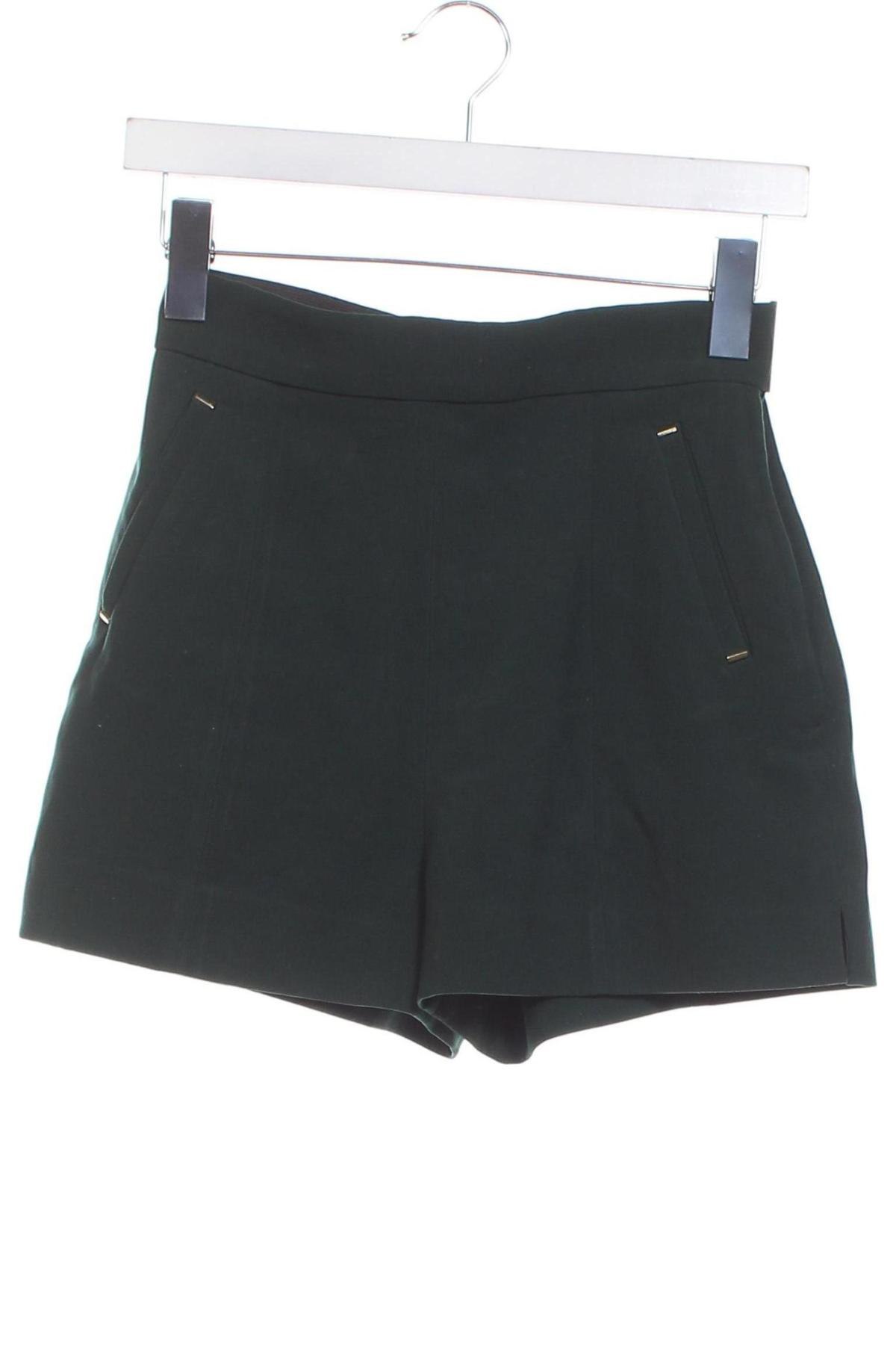 Damen Shorts H&M, Größe XS, Farbe Grün, Preis 7,99 €