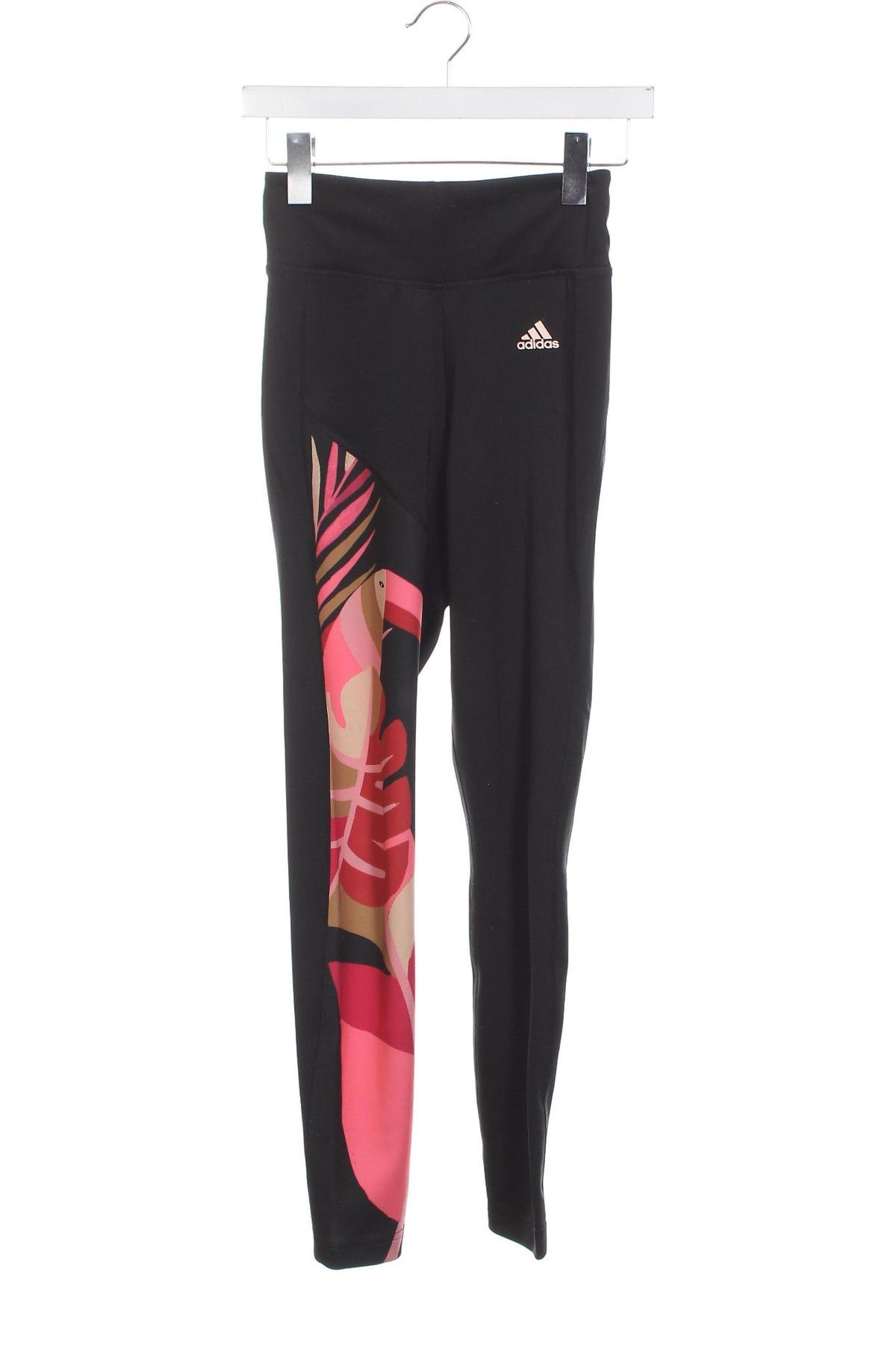 Damen Leggings Adidas, Größe XS, Farbe Schwarz, Preis € 17,44