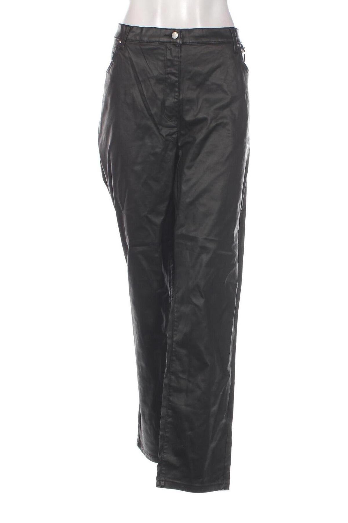 Pantaloni de femei Mia Moda, Mărime 5XL, Culoare Negru, Preț 134,99 Lei