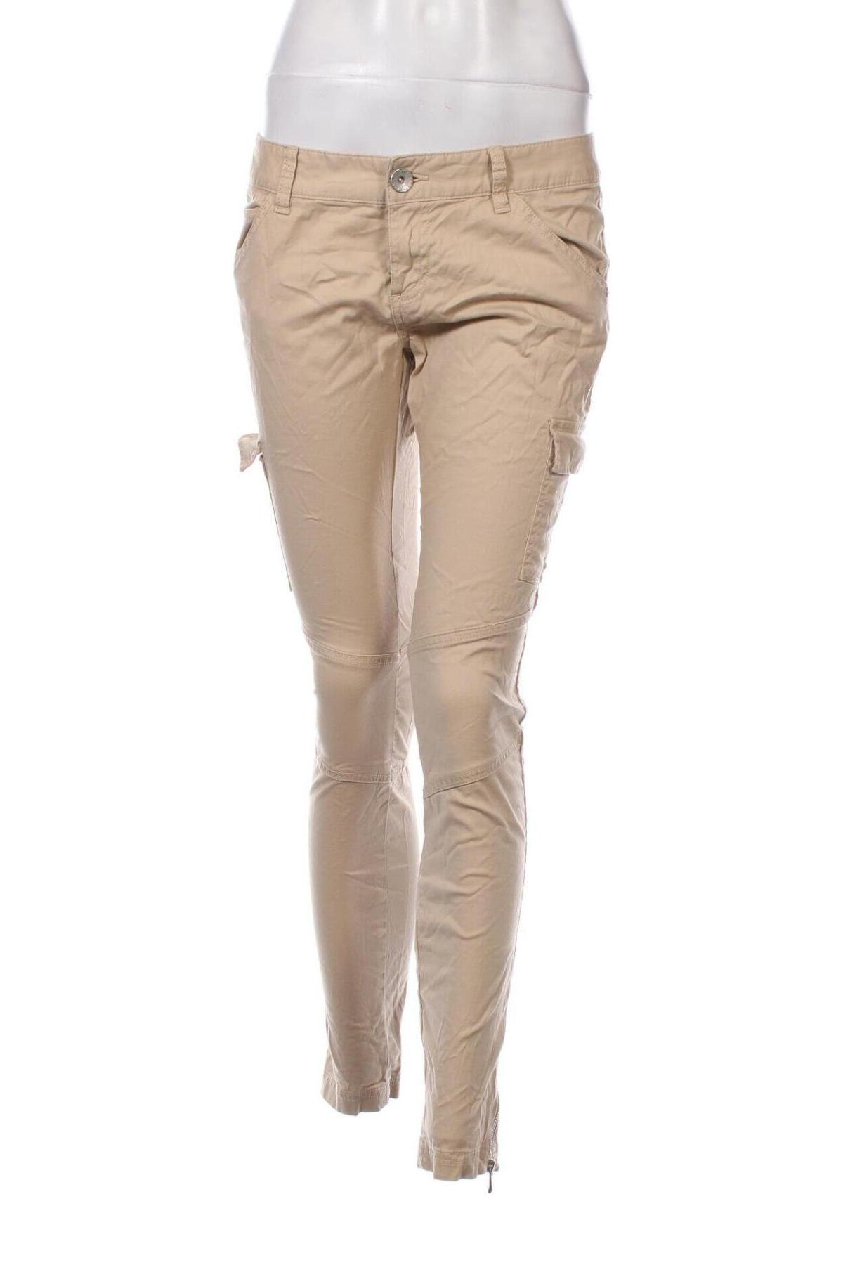 Damenhose United Colors Of Benetton, Größe M, Farbe Beige, Preis € 8,99