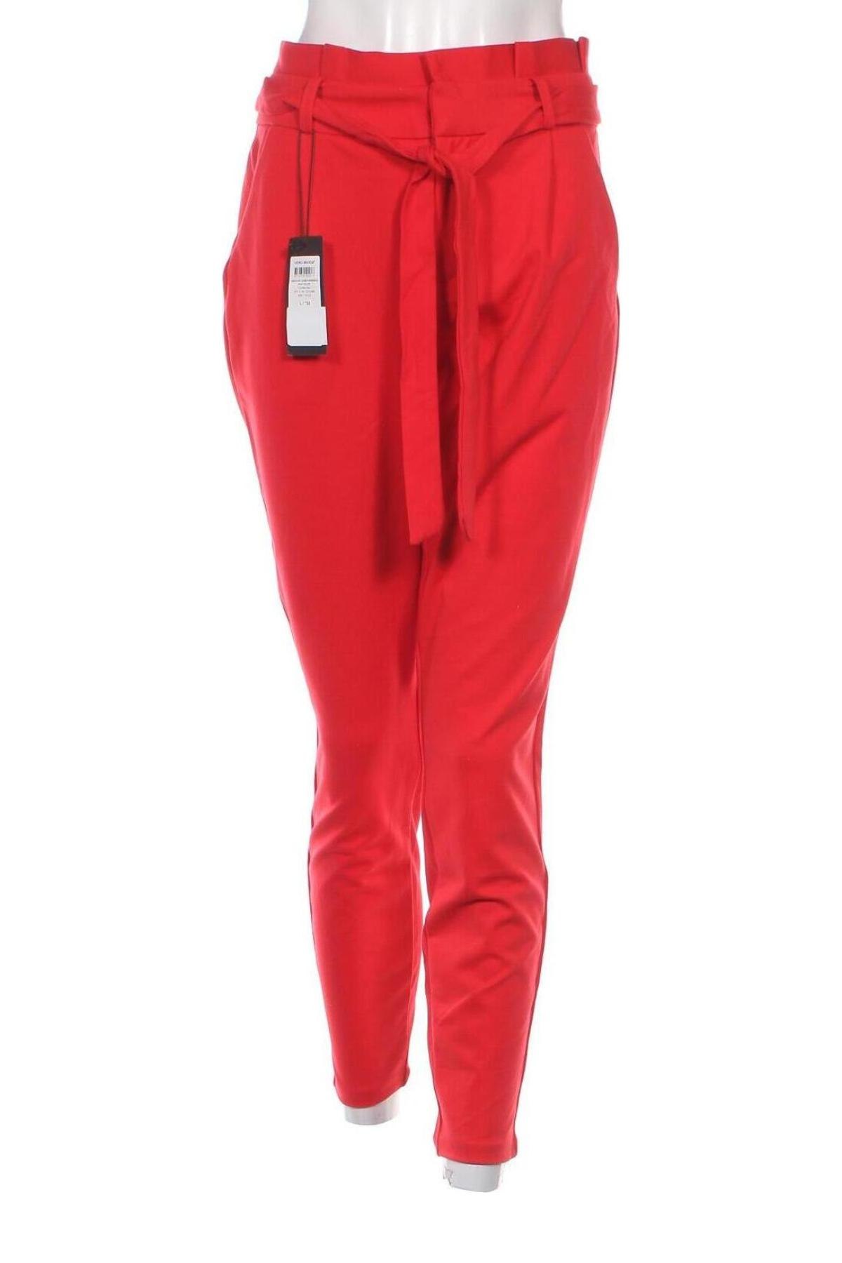 Damenhose Vero Moda, Größe L, Farbe Rot, Preis € 20,99