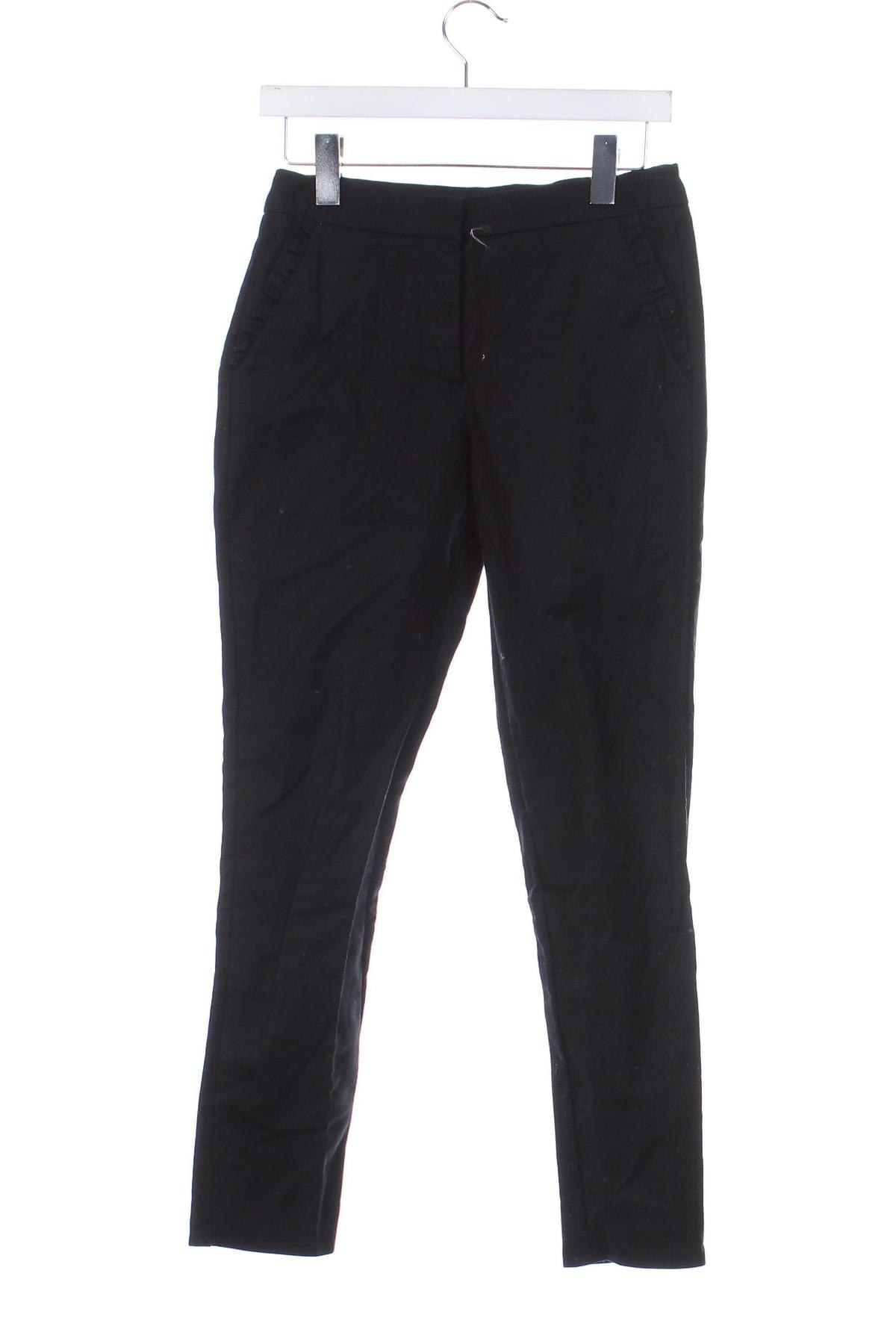 Pantaloni de femei Zara, Mărime S, Culoare Negru, Preț 68,88 Lei