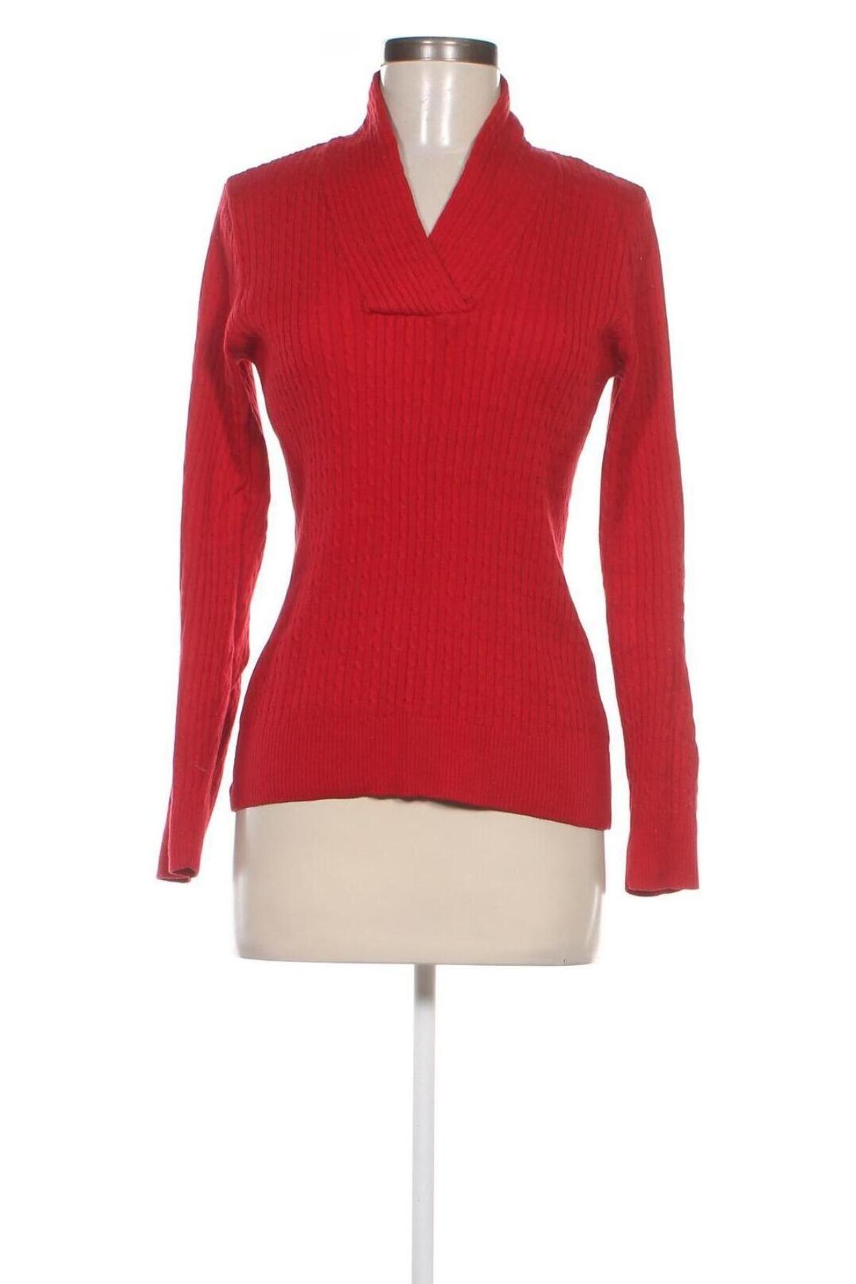 Damenpullover, Größe M, Farbe Rot, Preis € 9,99