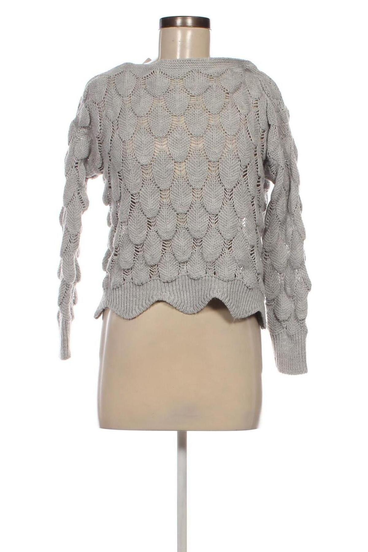 Damenpullover, Größe M, Farbe Grau, Preis 20,99 €