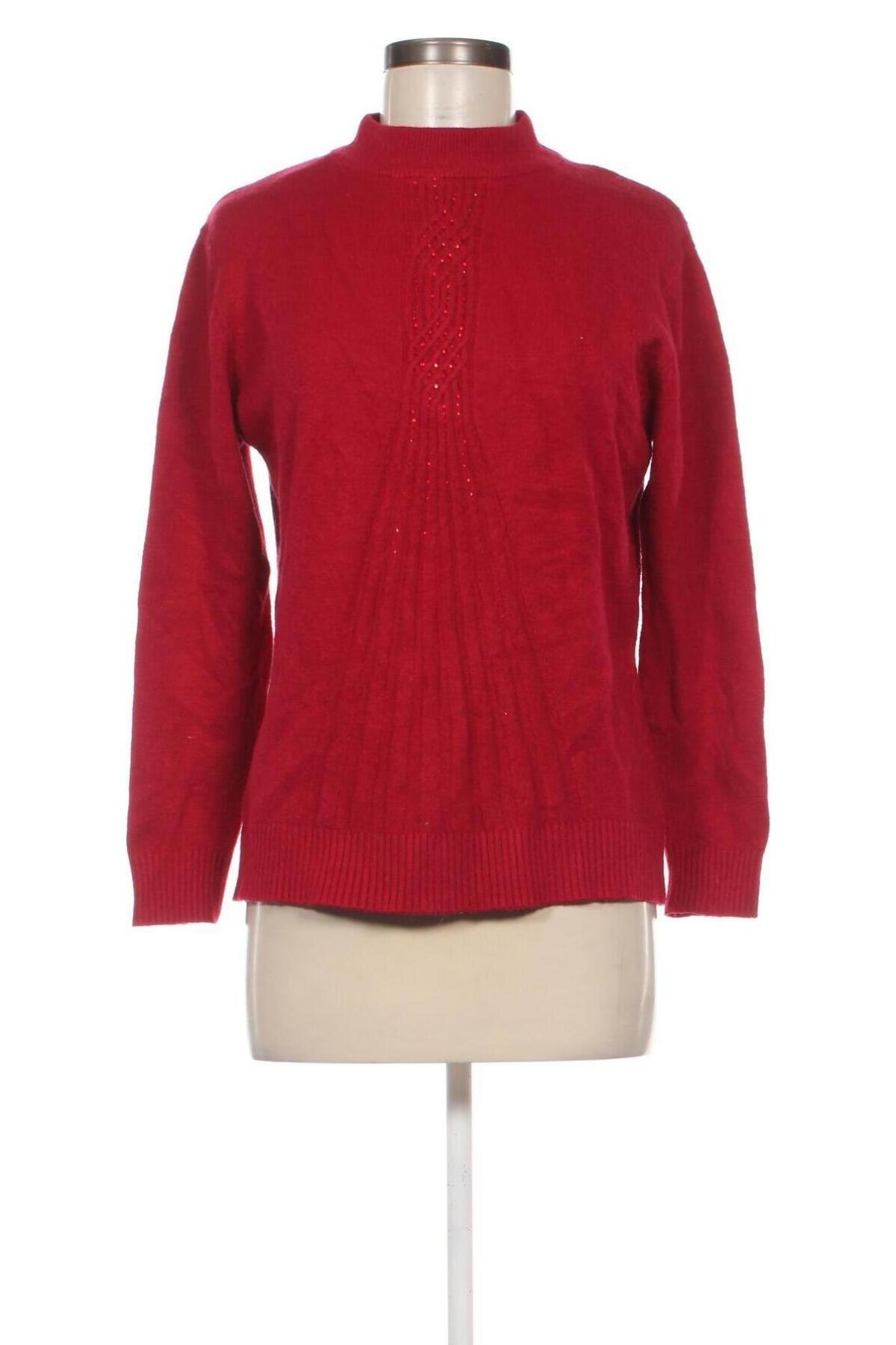 Damenpullover, Größe M, Farbe Rot, Preis € 12,99