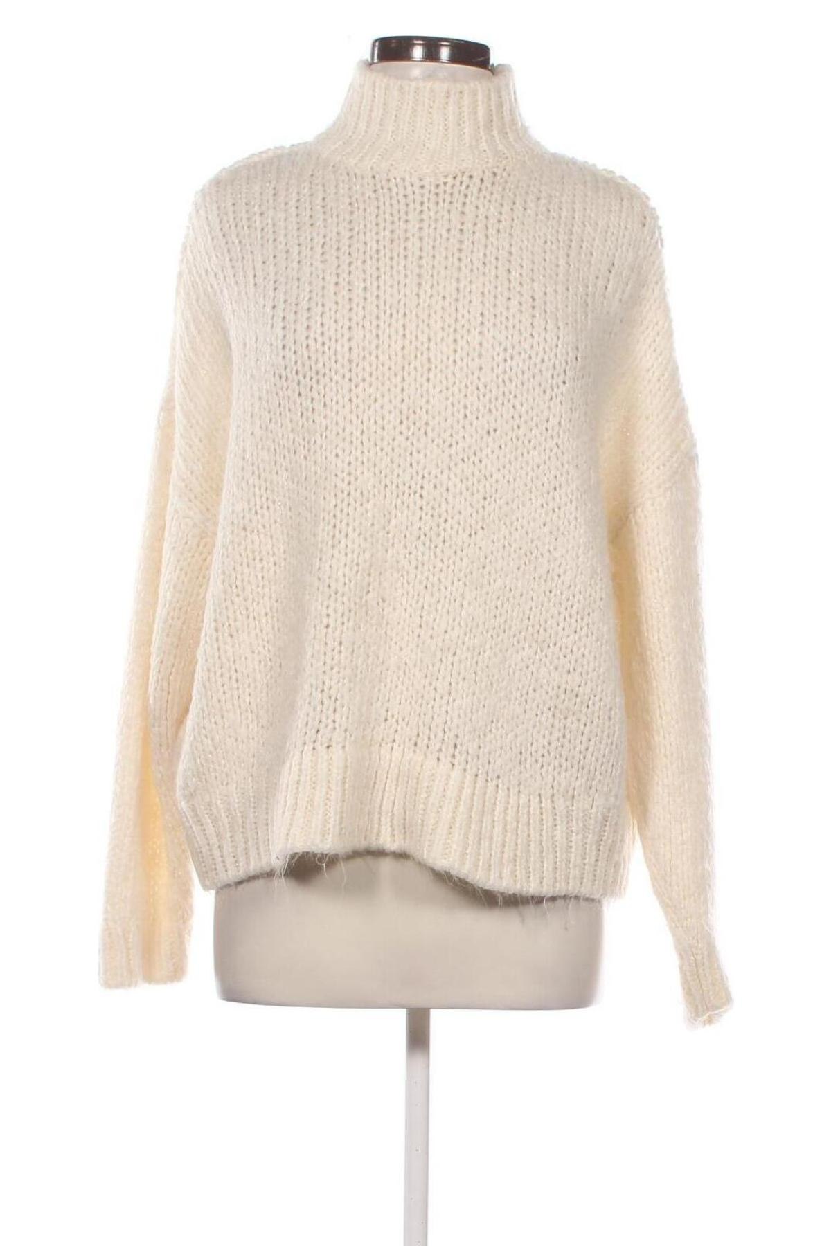 Damenpullover Bershka, Größe M, Farbe Beige, Preis € 14,84