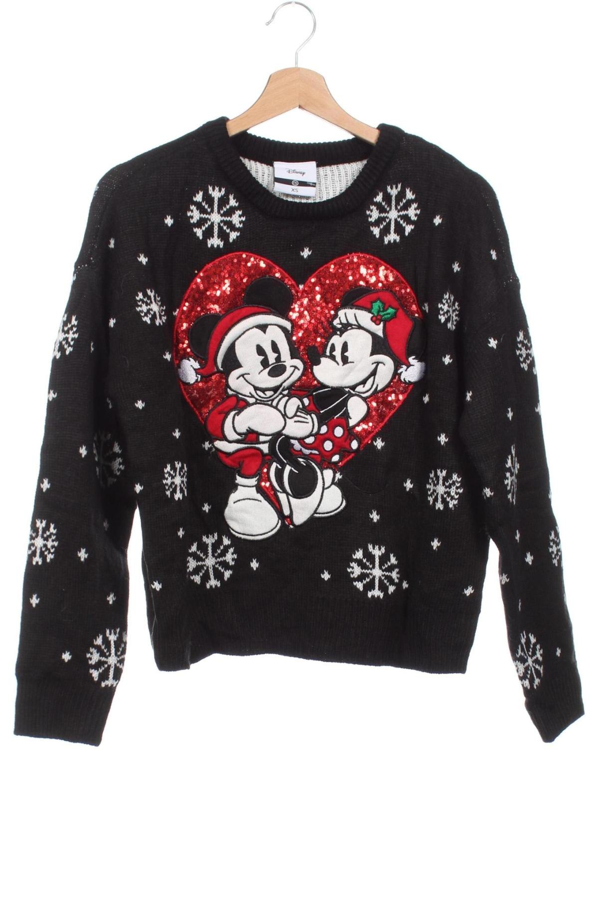 Damenpullover Disney, Größe XS, Farbe Schwarz, Preis € 12,99