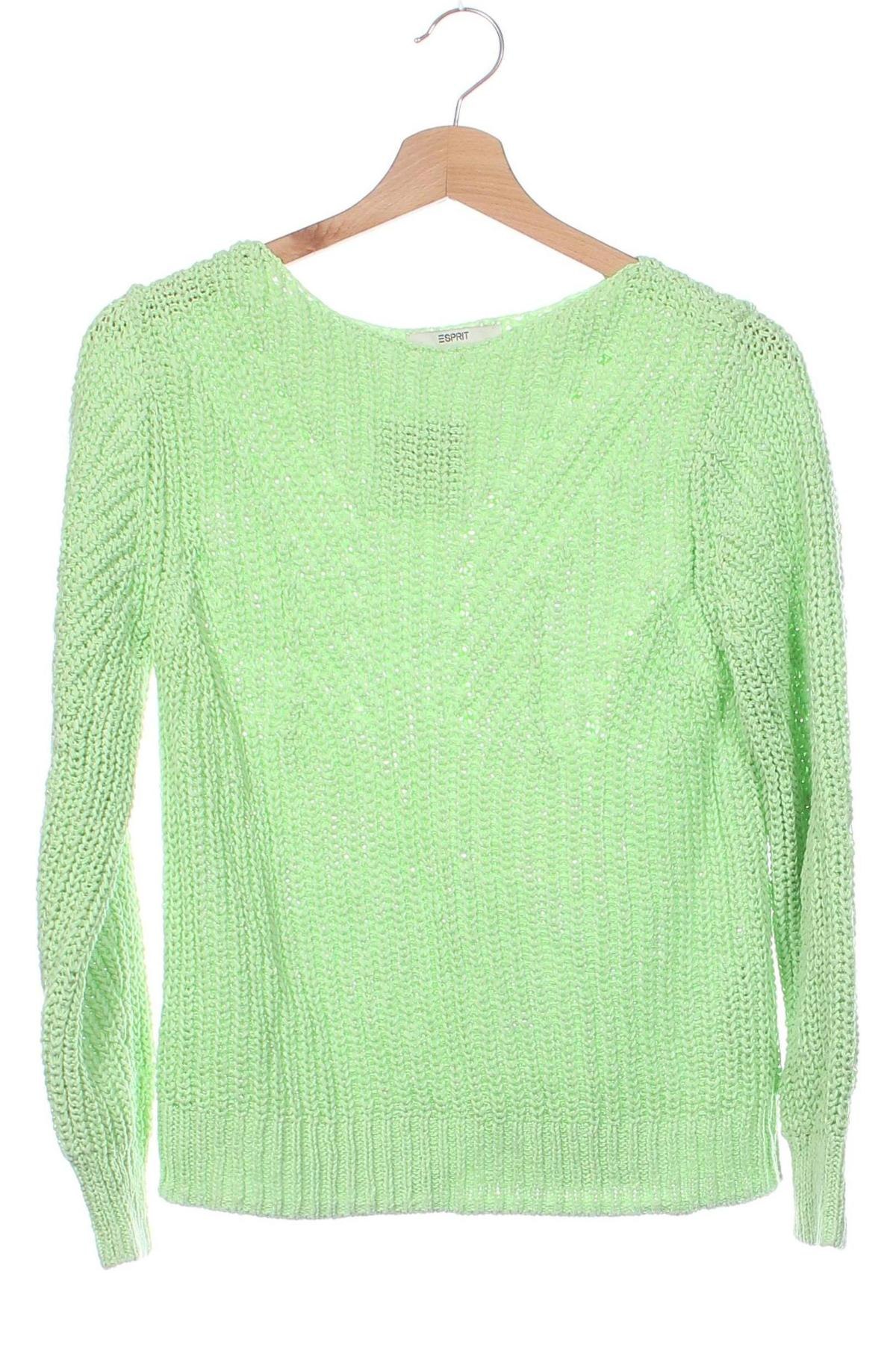 Damski sweter Esprit, Rozmiar XS, Kolor Zielony, Cena 94,25 zł