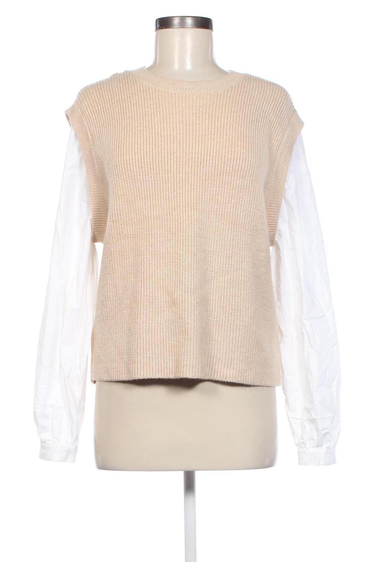 Damenpullover Mango, Größe L, Farbe Beige, Preis 18,99 €