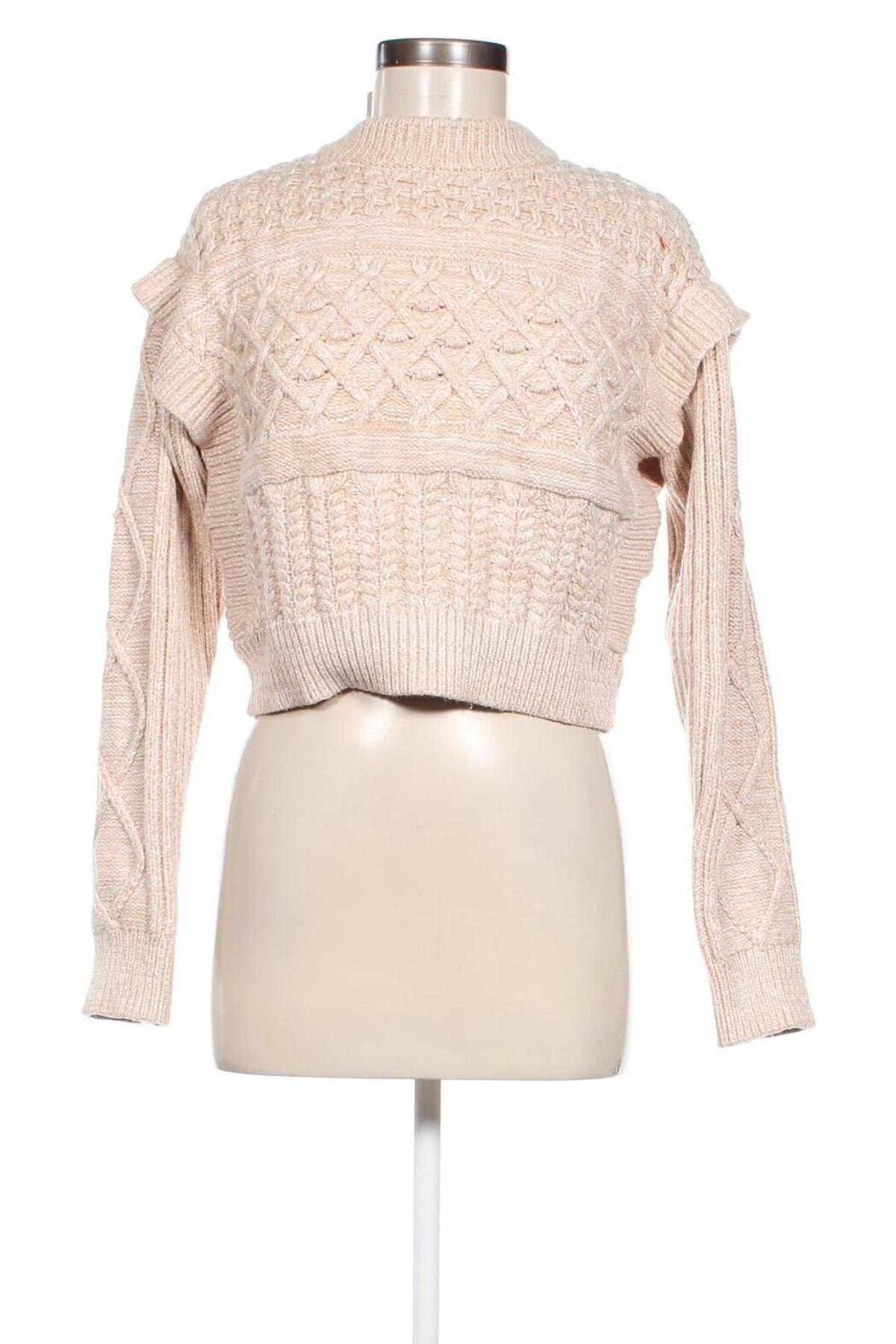 Damenpullover Minkpink, Größe S, Farbe Beige, Preis 30,99 €