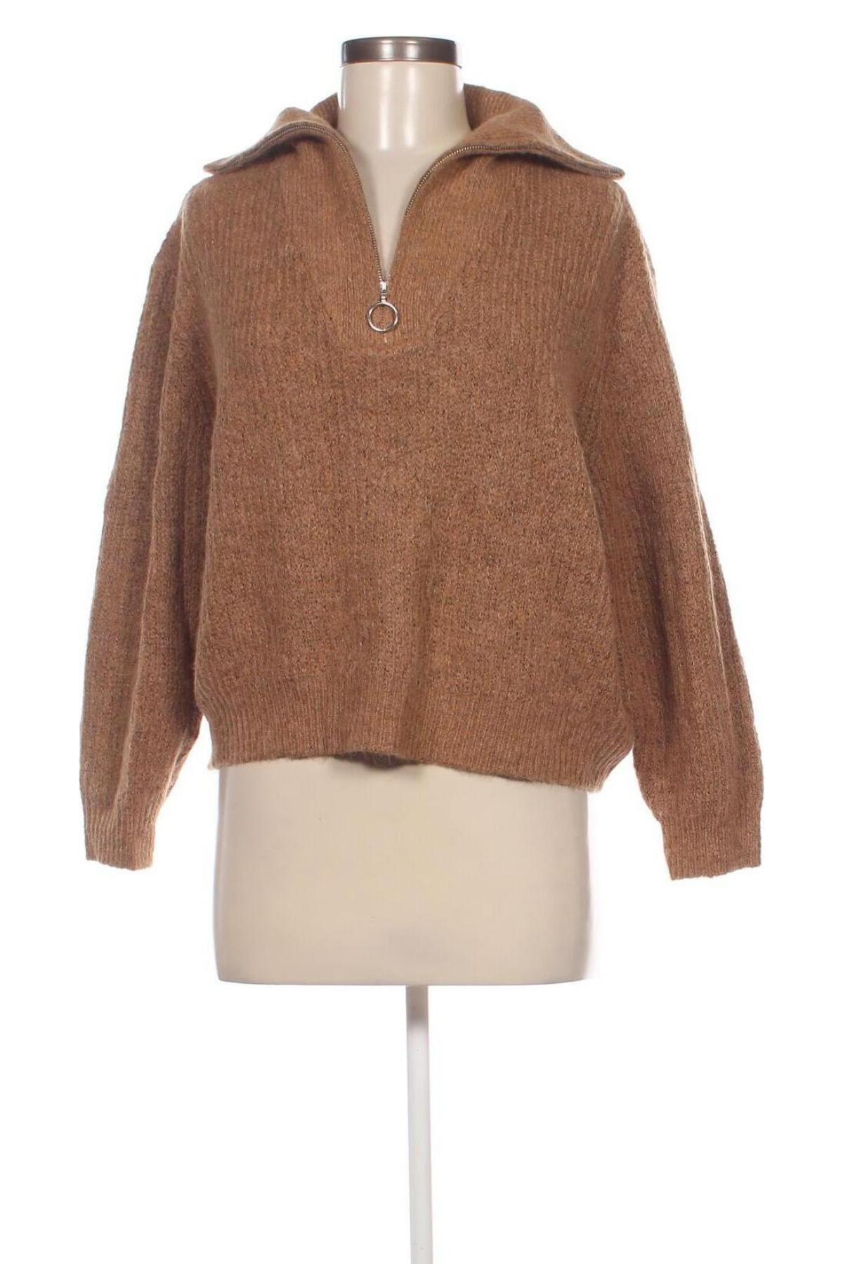 Damenpullover ONLY, Größe L, Farbe Braun, Preis 18,99 €