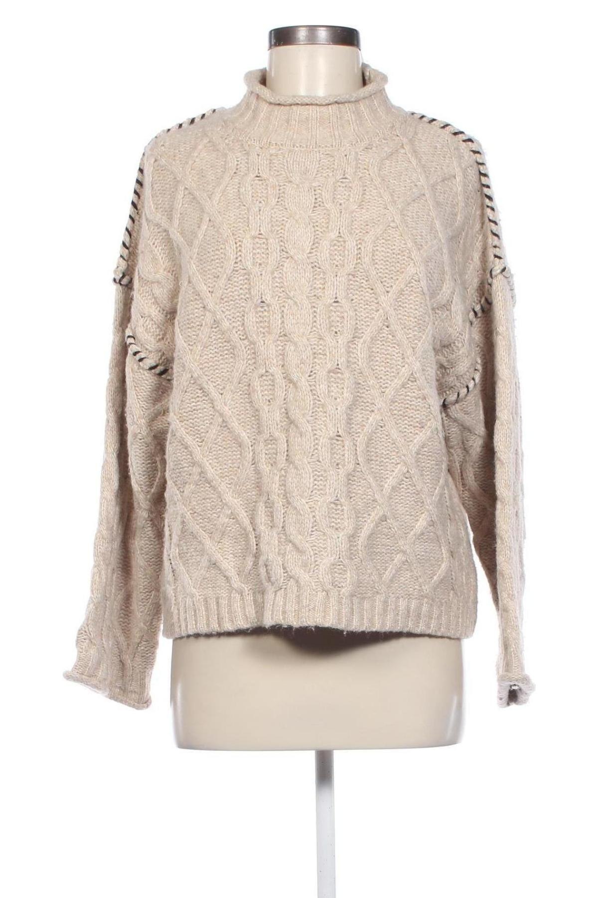 Damenpullover Primark, Größe M, Farbe Beige, Preis 13,99 €