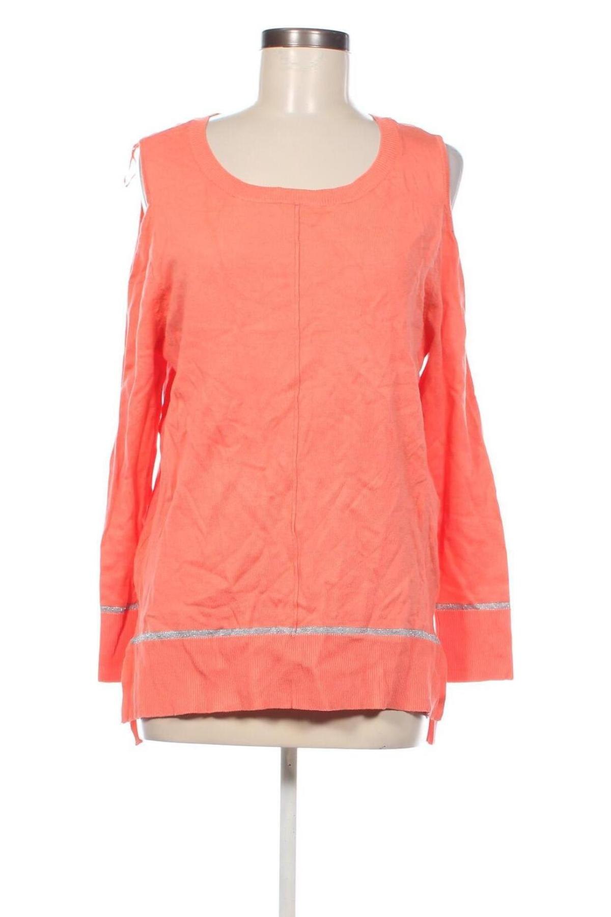 Damenpullover Rockmans, Größe L, Farbe Orange, Preis 18,99 €