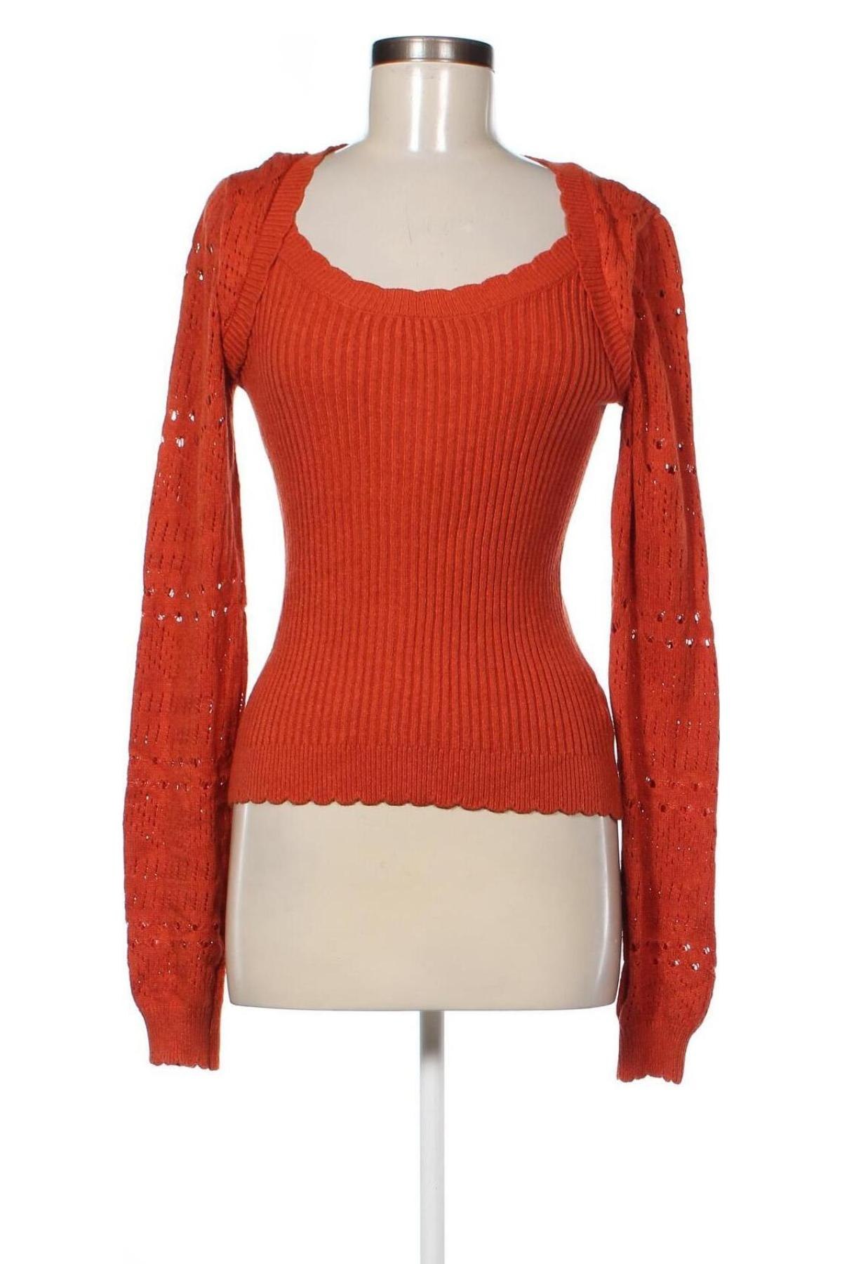 Damenpullover SHEIN, Größe L, Farbe Orange, Preis 12,99 €