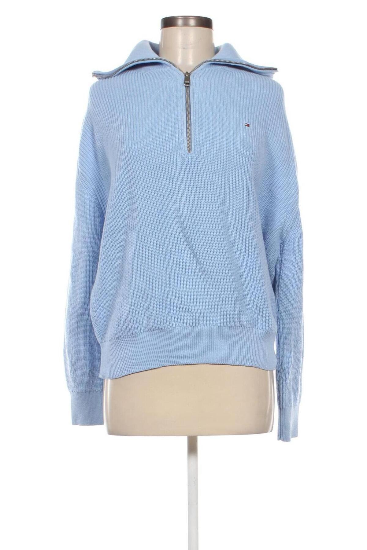 Damenpullover Tommy Hilfiger, Größe S, Farbe Blau, Preis 187,99 €