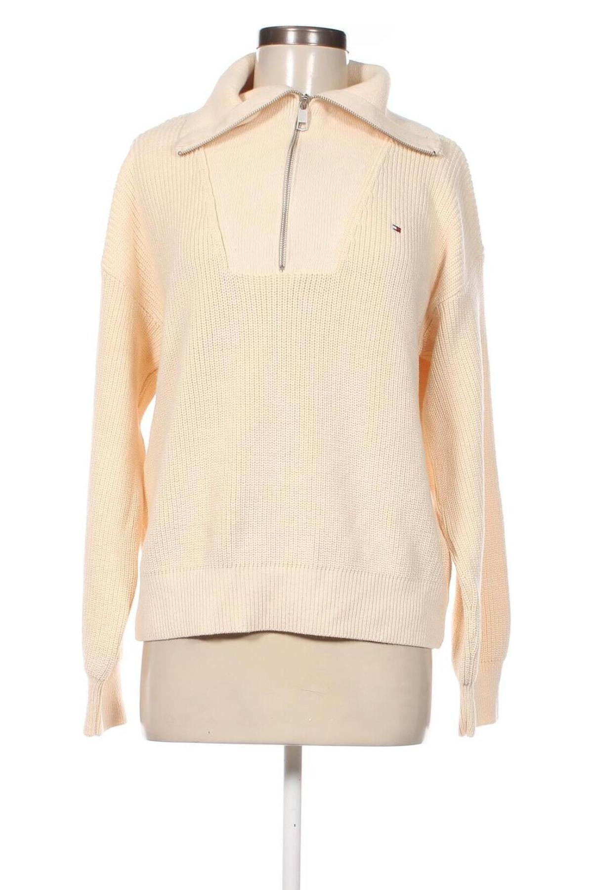 Damenpullover Tommy Hilfiger, Größe M, Farbe Beige, Preis € 187,99