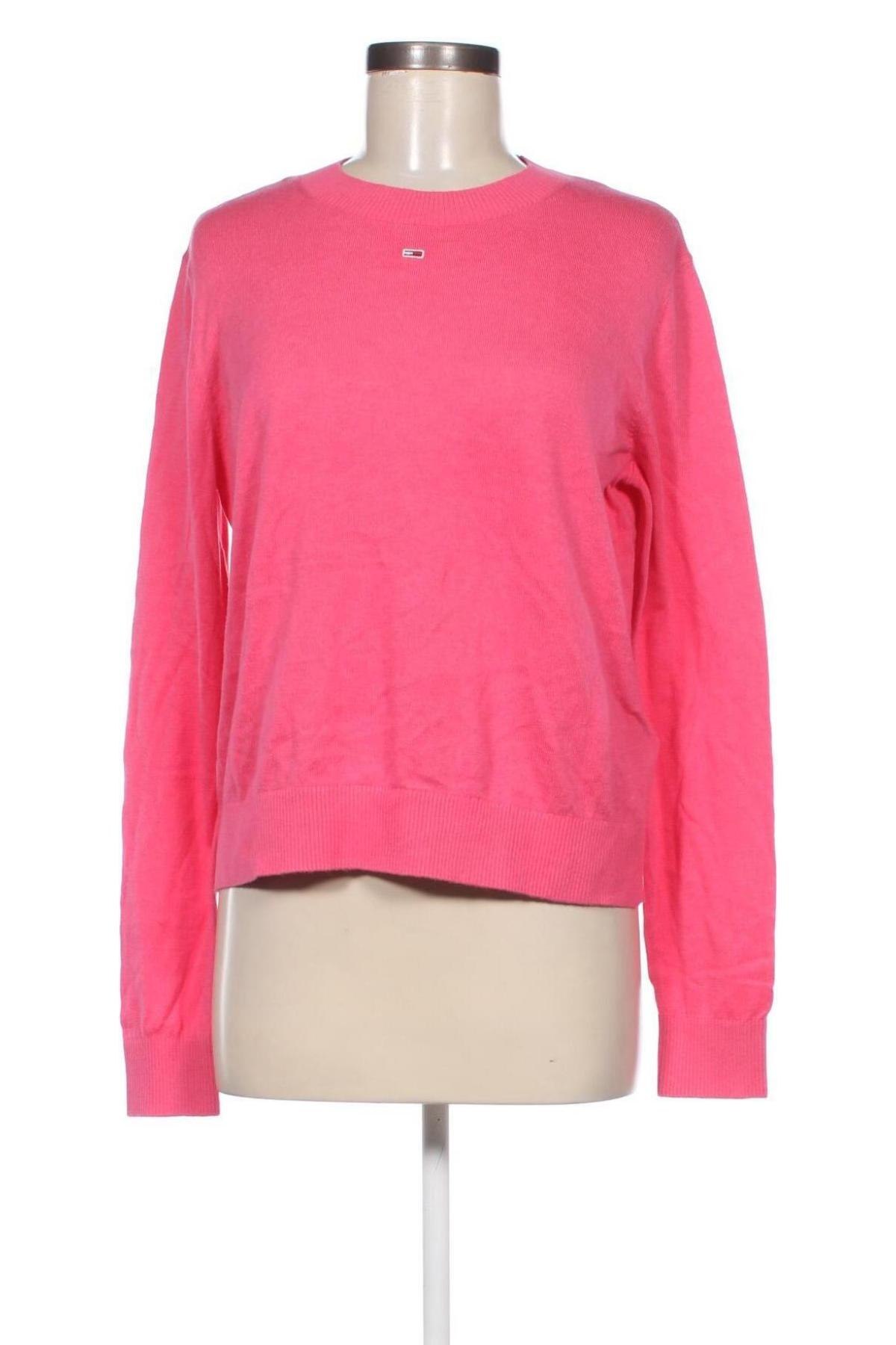 Damenpullover Tommy Jeans, Größe M, Farbe Rosa, Preis € 139,99