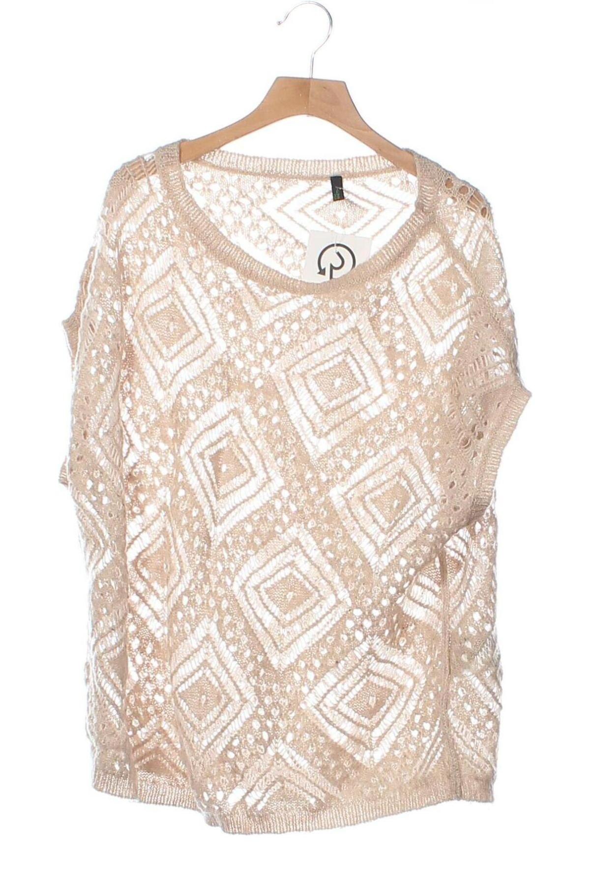 Damenpullover United Colors Of Benetton, Größe XS, Farbe Beige, Preis € 11,98