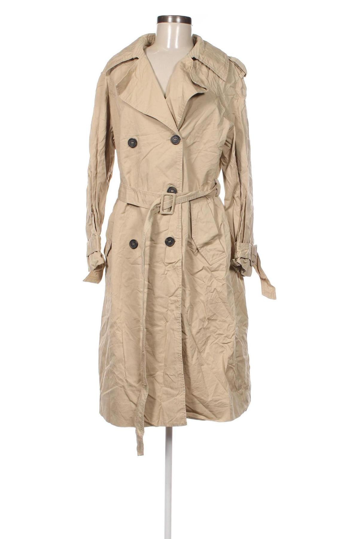 Damen Trenchcoat H&M, Größe M, Farbe Beige, Preis 20,99 €