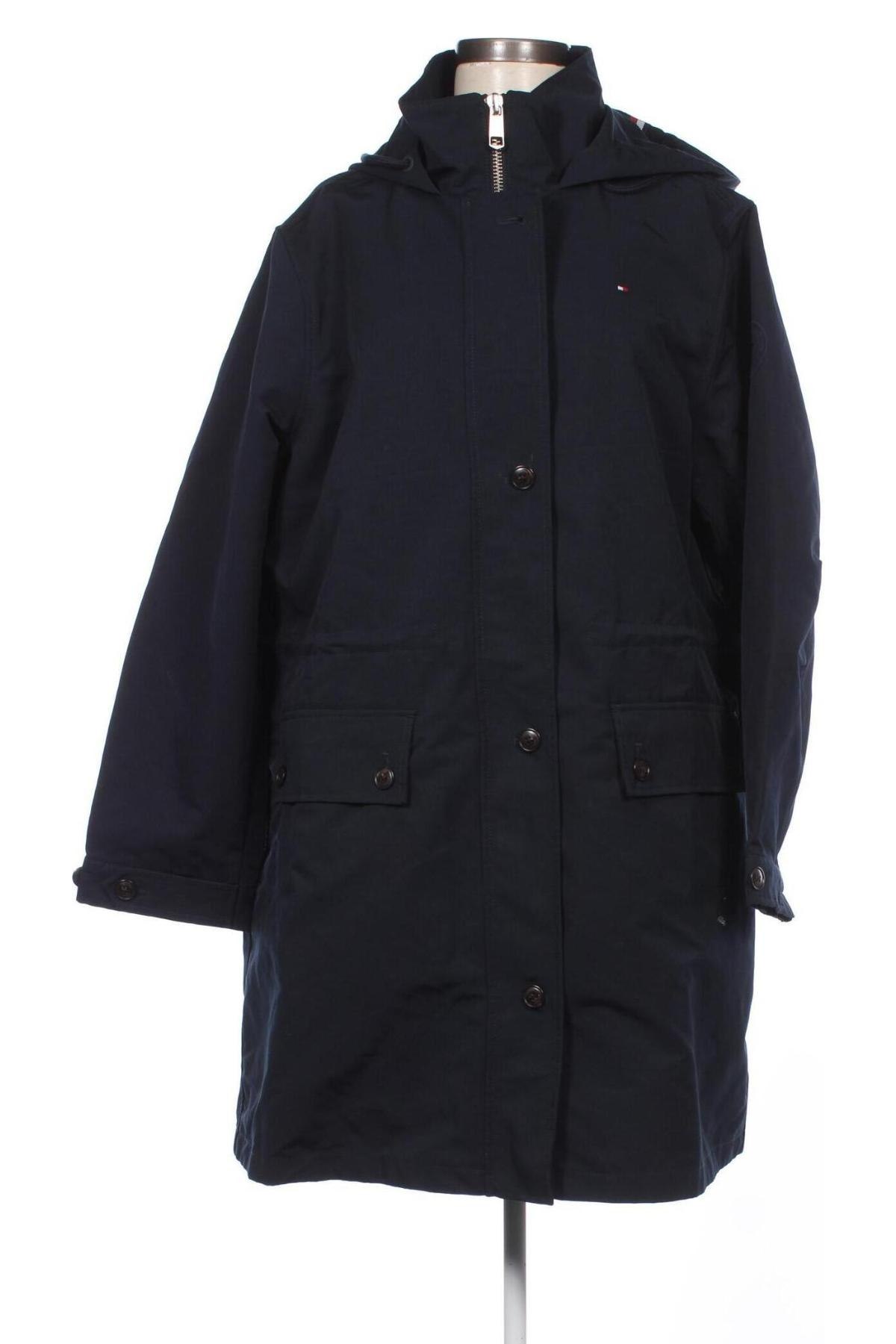 Trench de femei Tommy Hilfiger, Mărime XL, Culoare Albastru, Preț 1.639,99 Lei