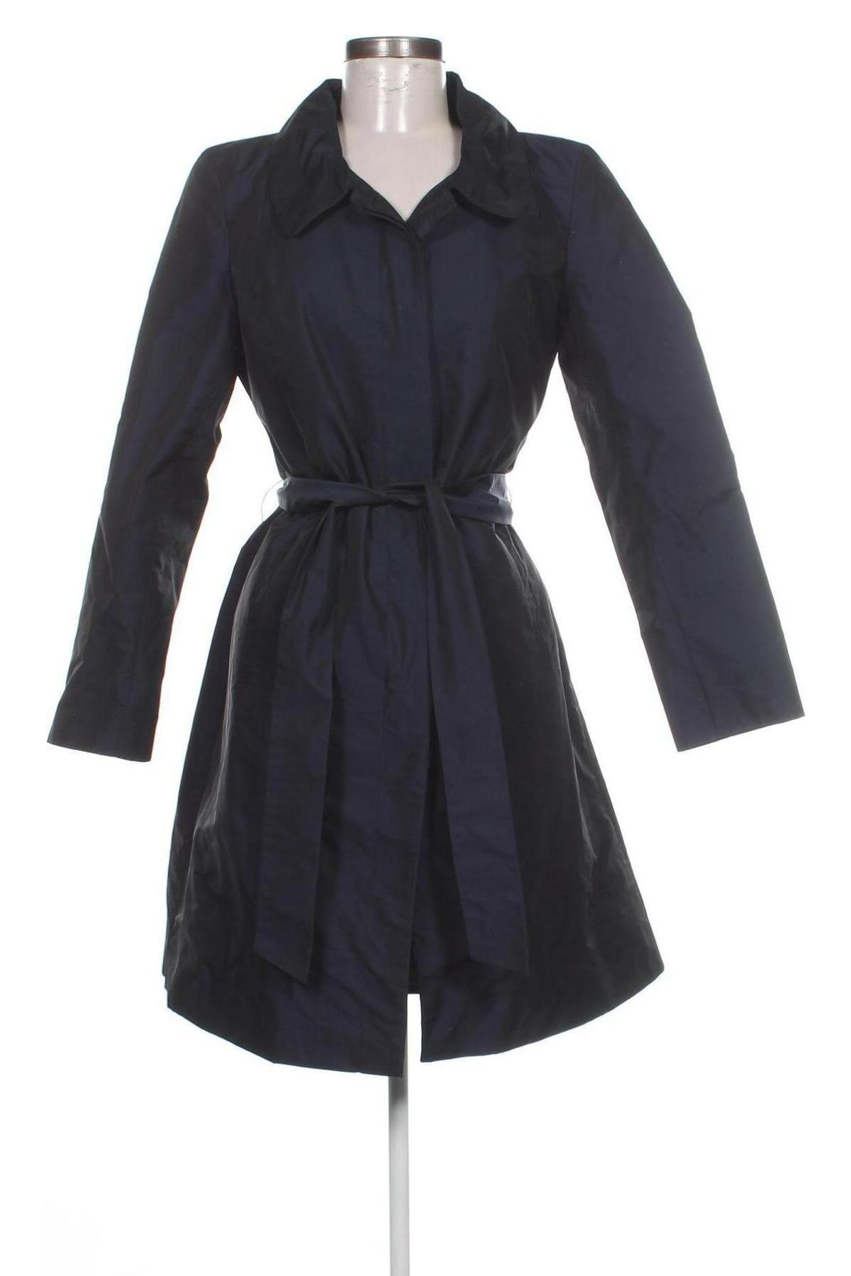 Damen Trench Coat Un Deux Trois, Größe L, Farbe Blau, Preis € 77,00