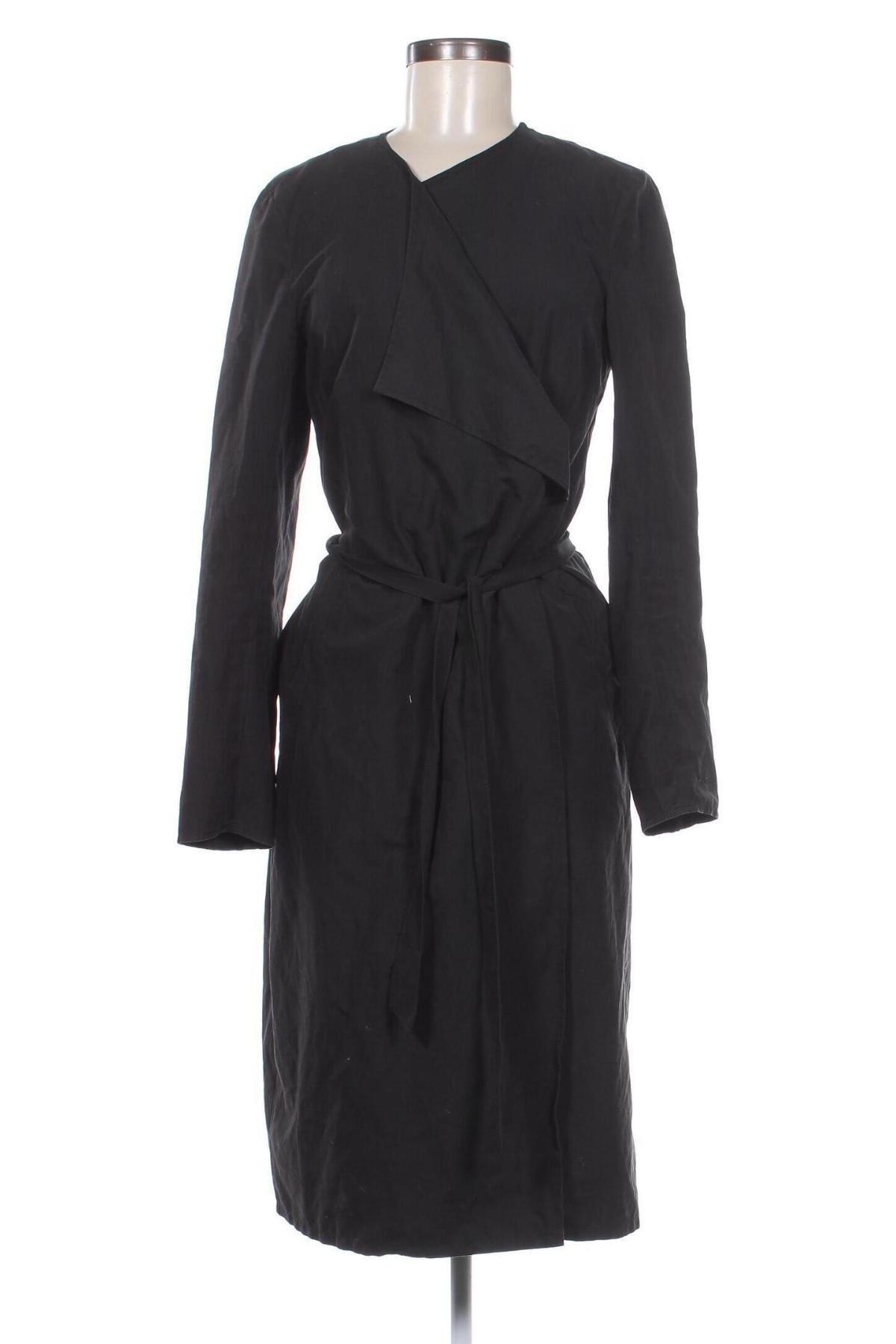 Trench de femei VILA, Mărime M, Culoare Negru, Preț 157,99 Lei