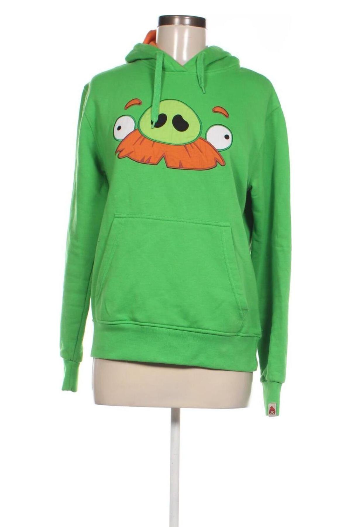 Női sweatshirt Angry Birds, Méret S, Szín Zöld, Ár 2 799 Ft