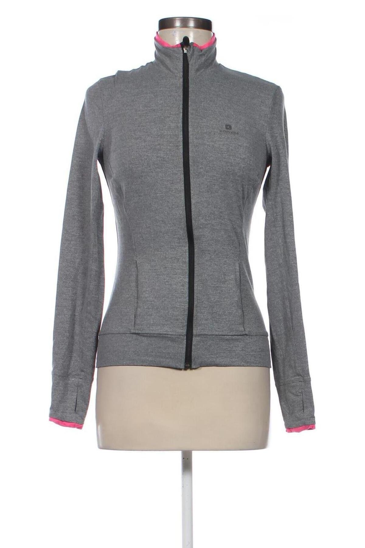 Damen Sweatshirt Domyos, Größe M, Farbe Grau, Preis 15,99 €