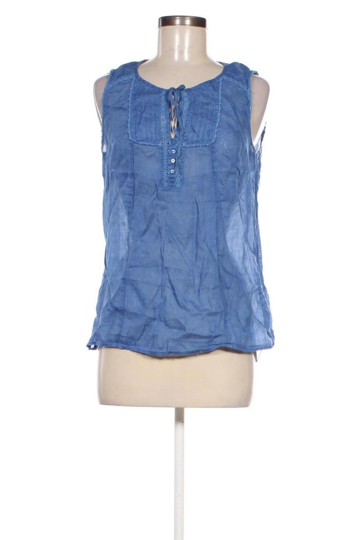 Damentop Massimo Dutti, Größe L, Farbe Blau, Preis 22,99 €