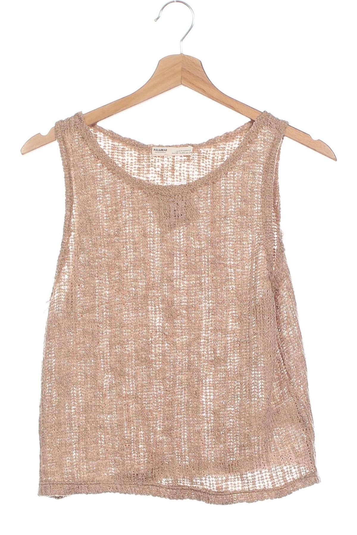 Damentop Pull&Bear, Größe XS, Farbe Beige, Preis € 14,83