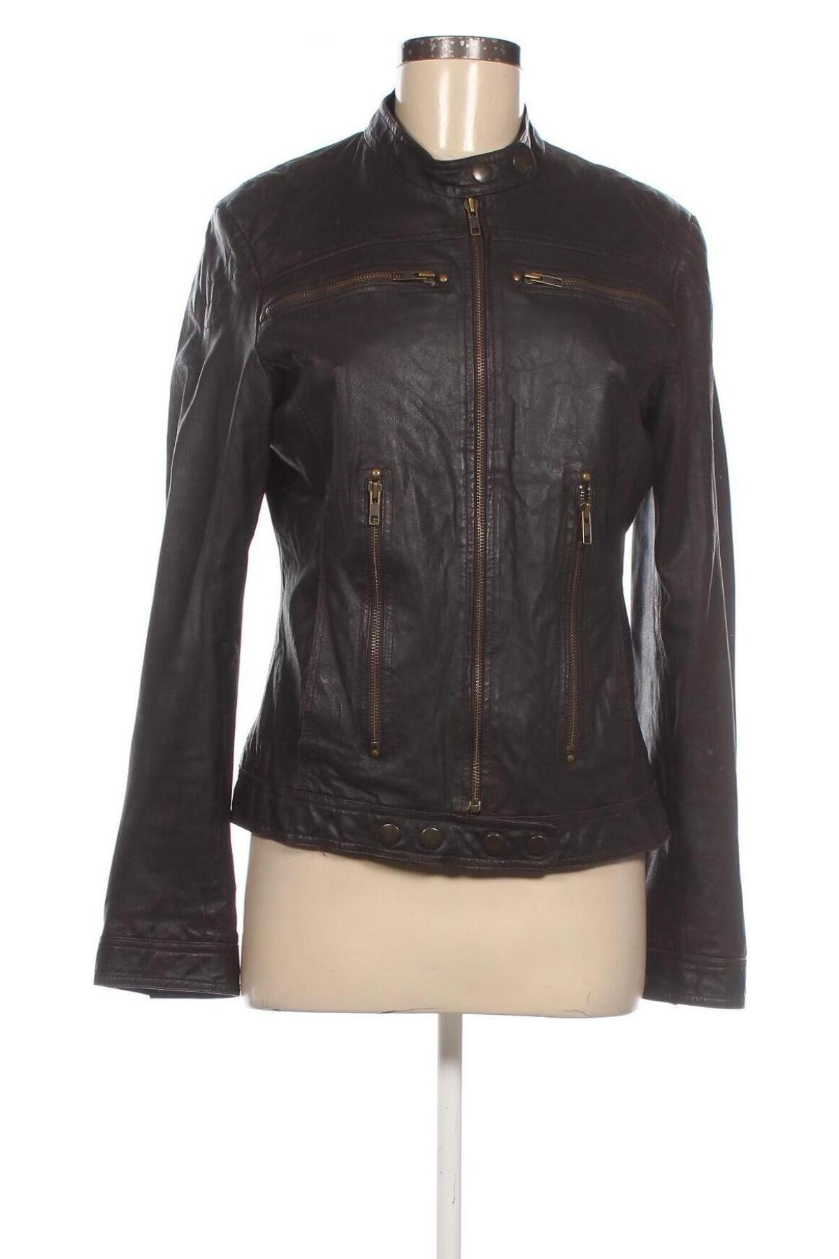 Damen Lederjacke, Größe XL, Farbe Braun, Preis € 49,62