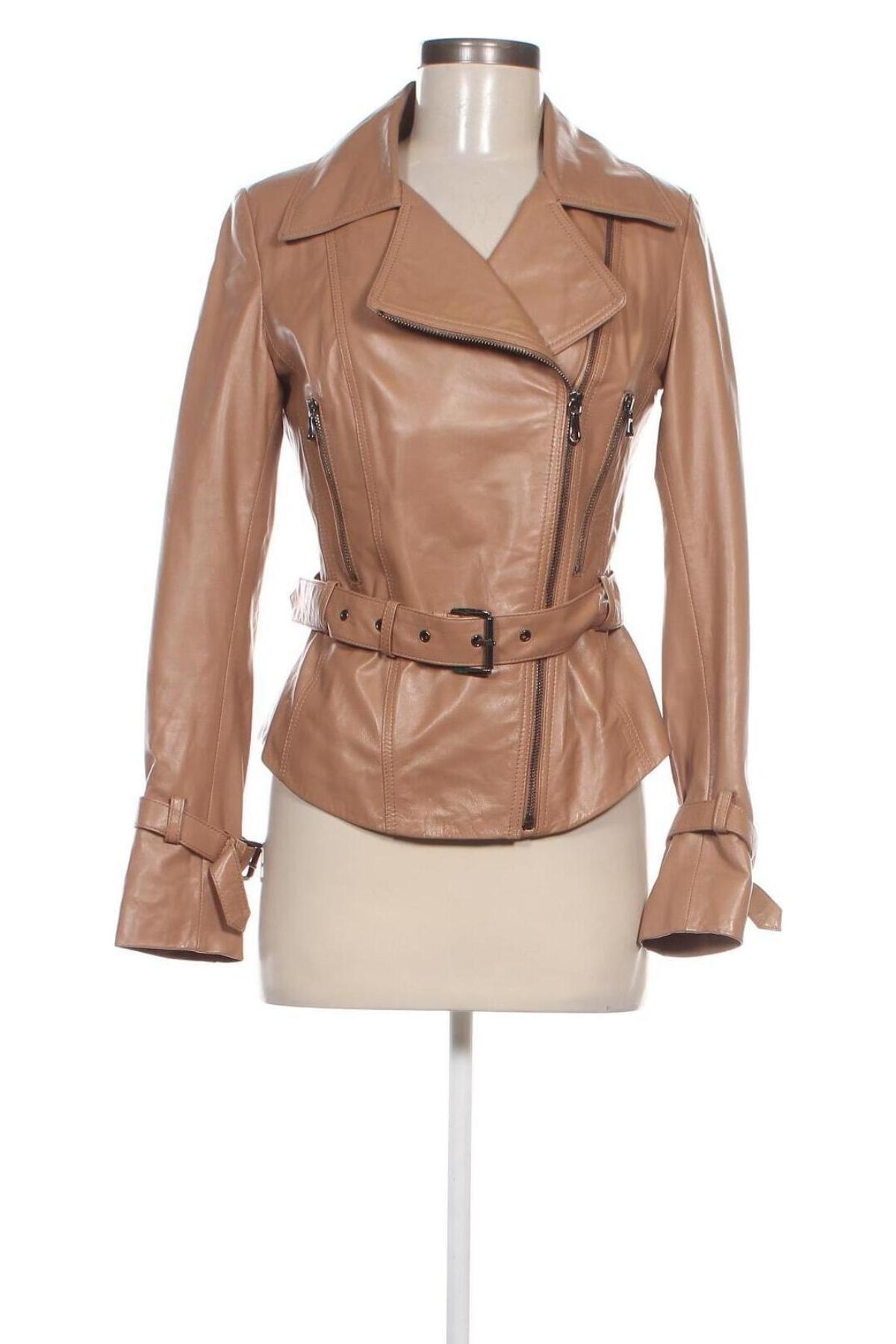 Damen Lederjacke, Größe M, Farbe Braun, Preis € 94,27