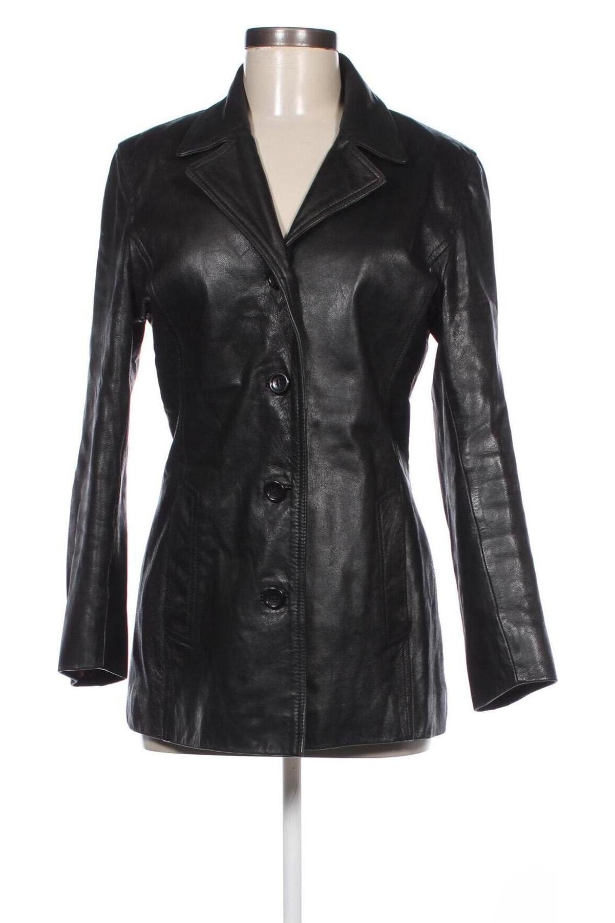 Damen Lederjacke, Größe S, Farbe Schwarz, Preis € 67,99