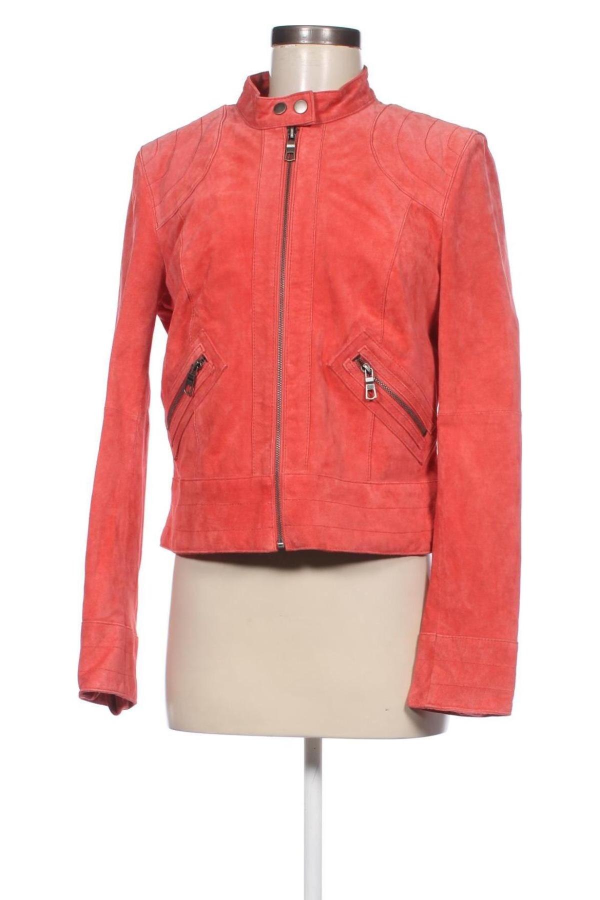 Damen Lederjacke Best Connections, Größe M, Farbe Rosa, Preis 50,99 €