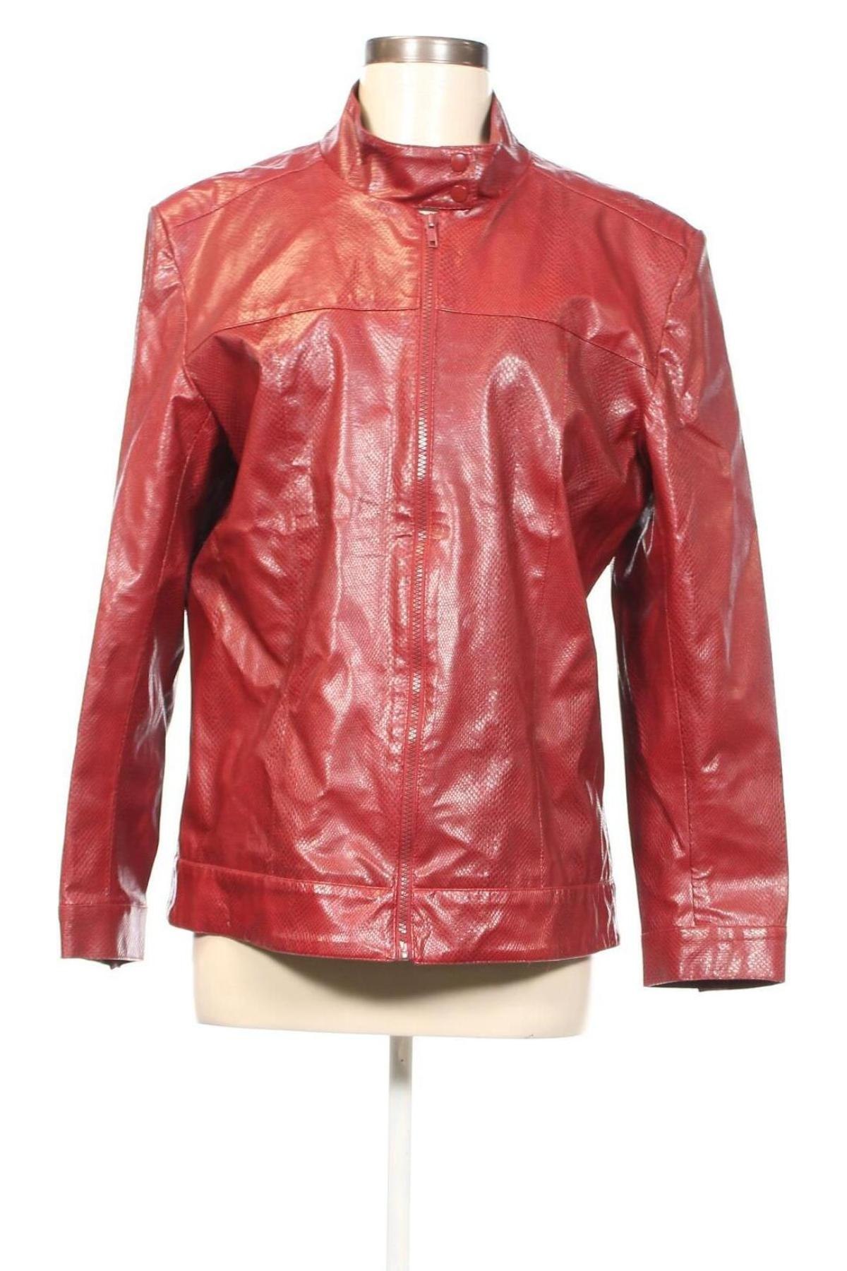 Damen Lederjacke Cibyll, Größe XL, Farbe Rot, Preis 40,99 €