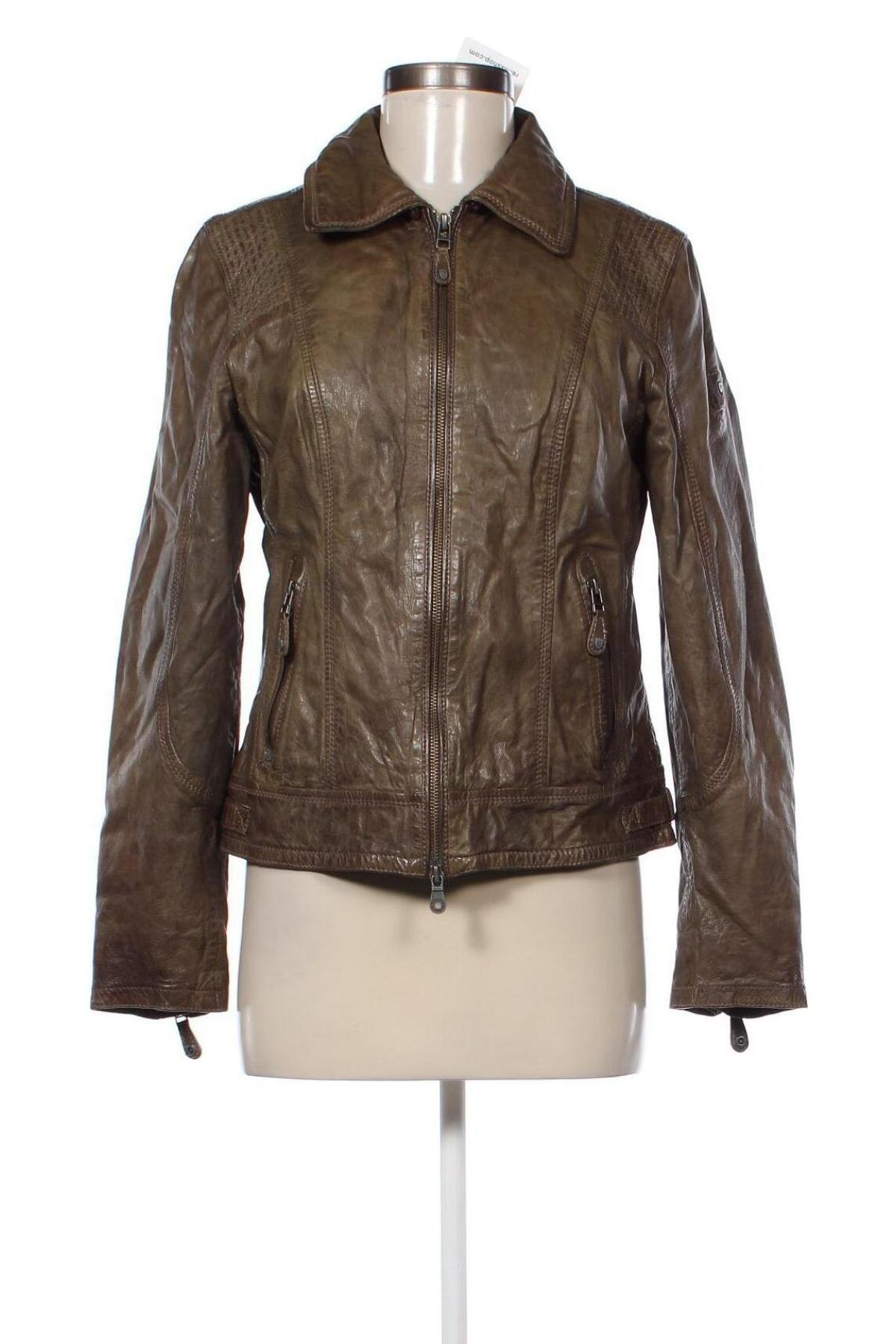 Damen Lederjacke Mauritius, Größe M, Farbe Grün, Preis € 187,99