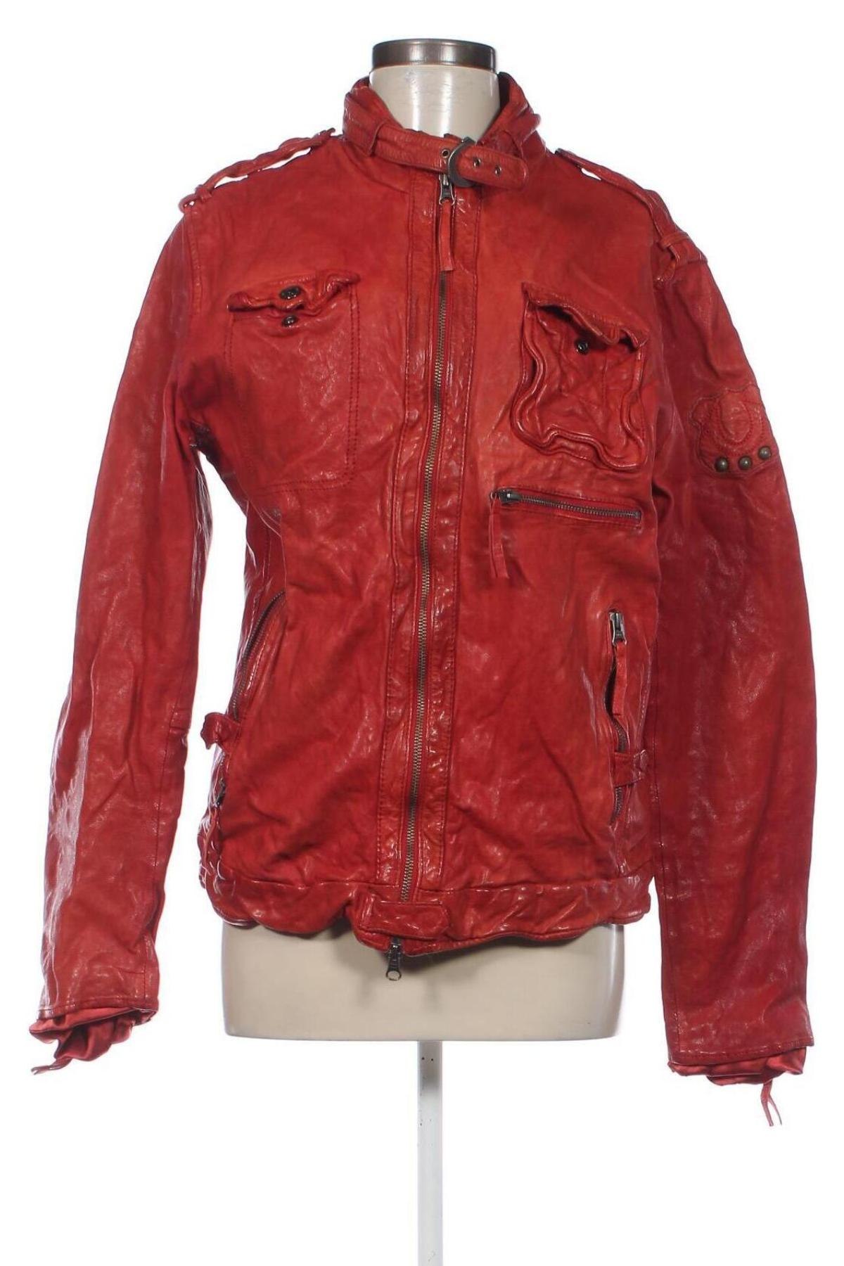 Damen Lederjacke True Religion, Größe XL, Farbe Rot, Preis 139,99 €