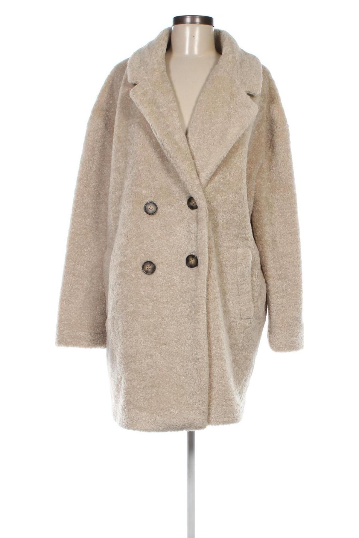 Damenmantel Laura Torelli, Größe L, Farbe Beige, Preis 43,99 €