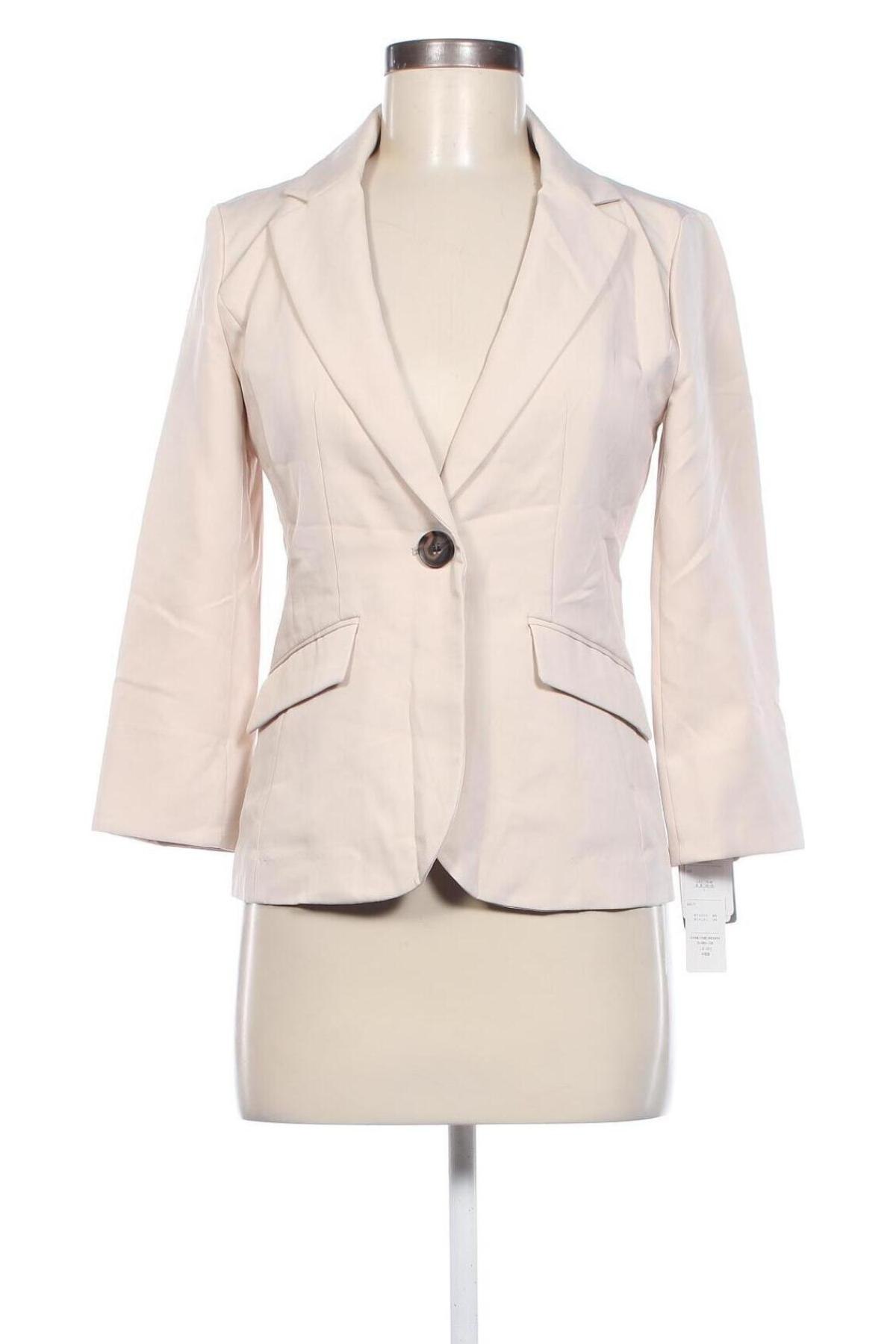 Damen Blazer, Größe S, Farbe Beige, Preis 14,99 €