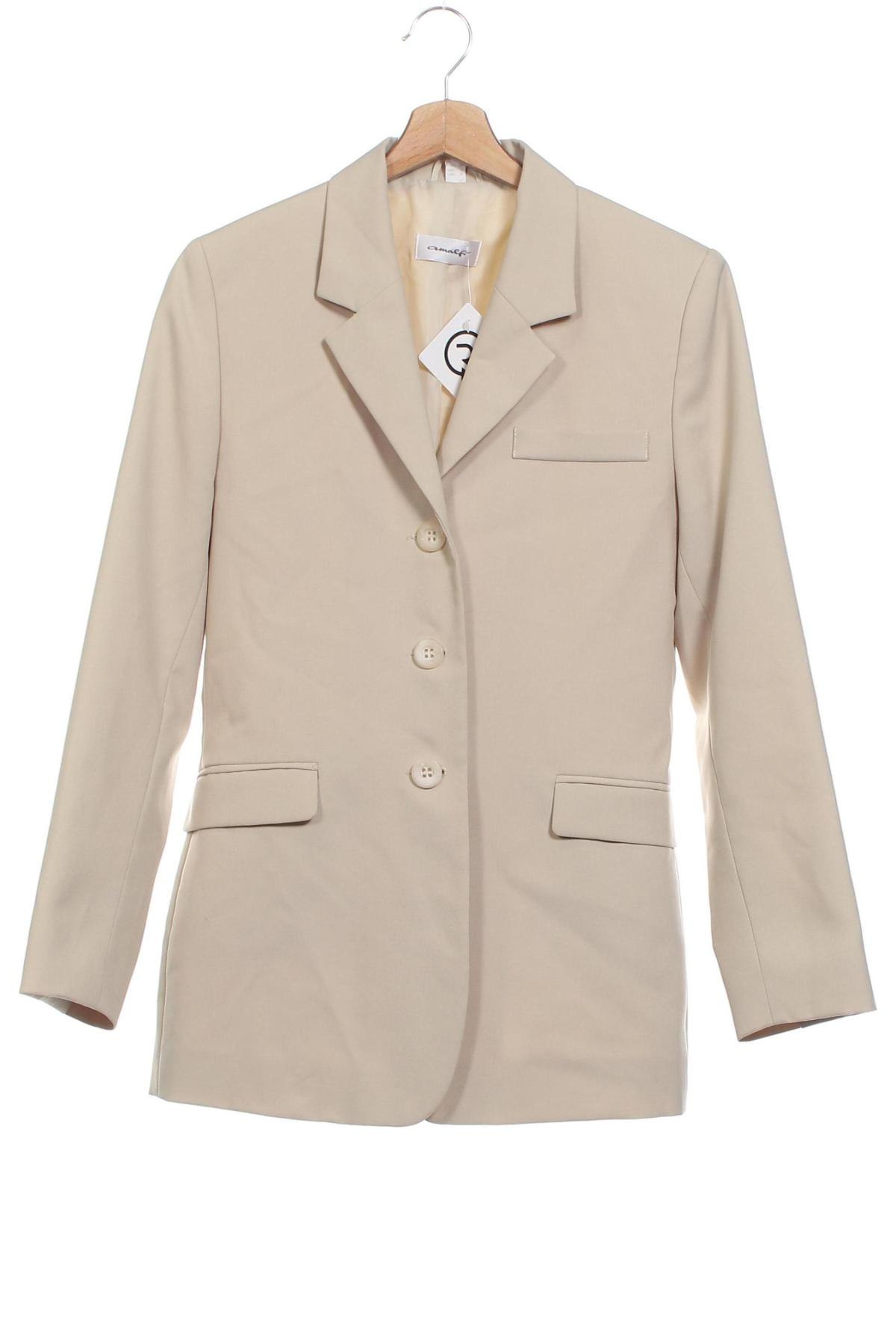 Damen Blazer Amalfi, Größe XS, Farbe Beige, Preis 16,99 €