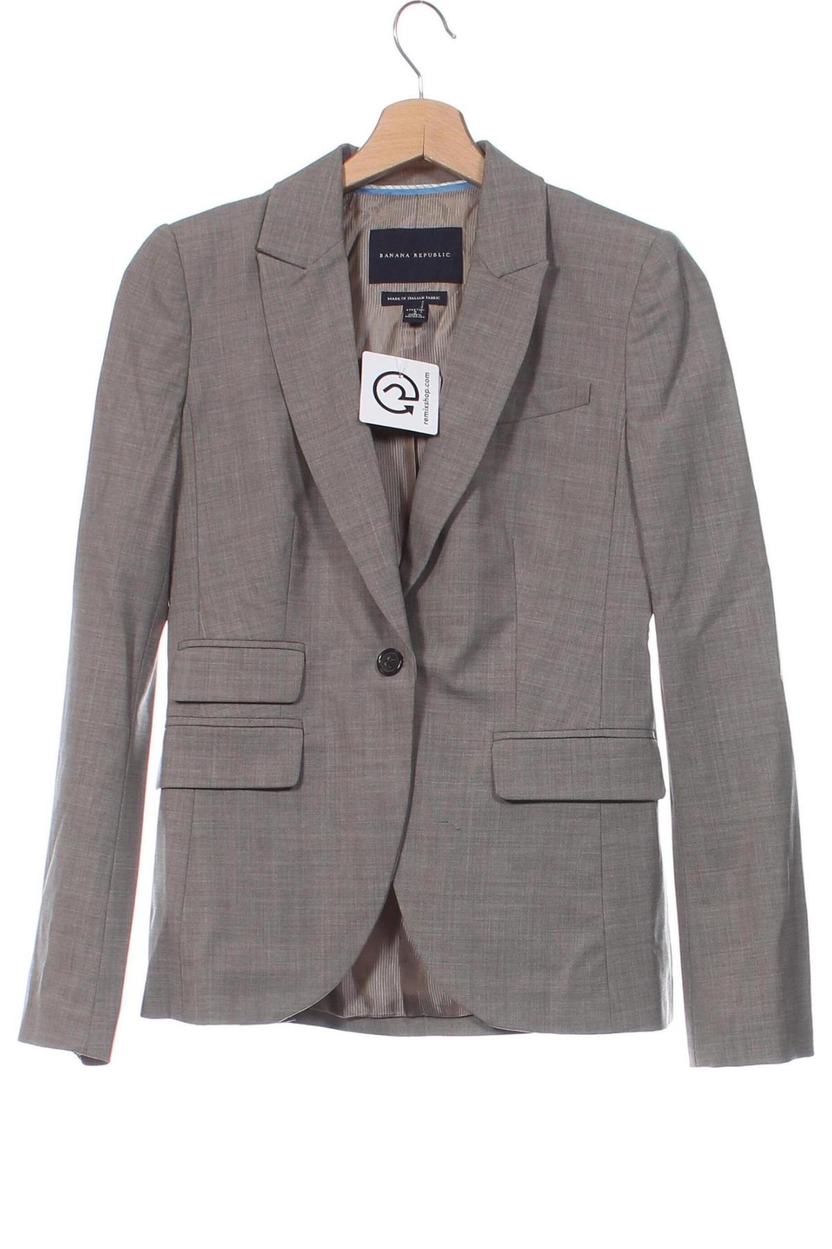 Damen Blazer Banana Republic, Größe XS, Farbe Grau, Preis € 66,80