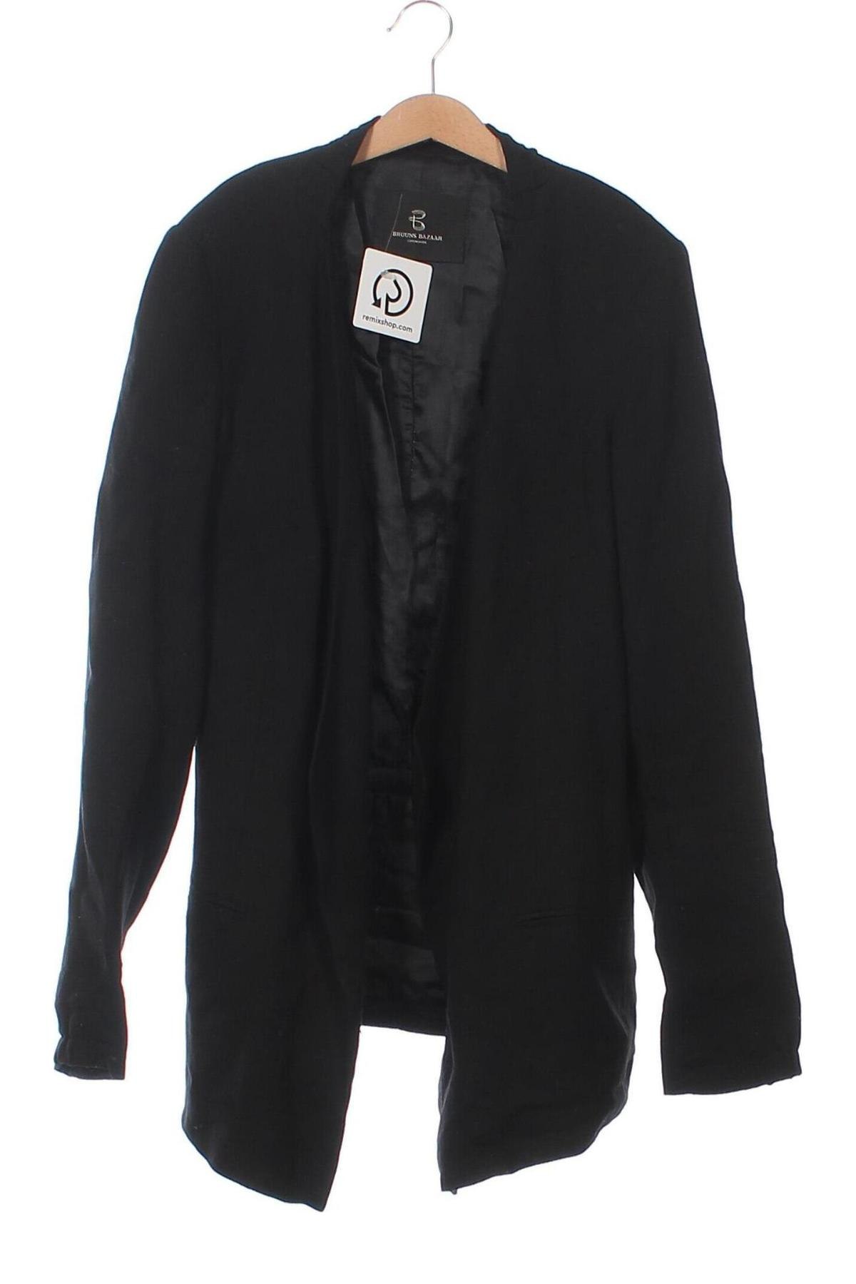 Damen Blazer Bruuns Bazaar, Größe XS, Farbe Schwarz, Preis € 55,85